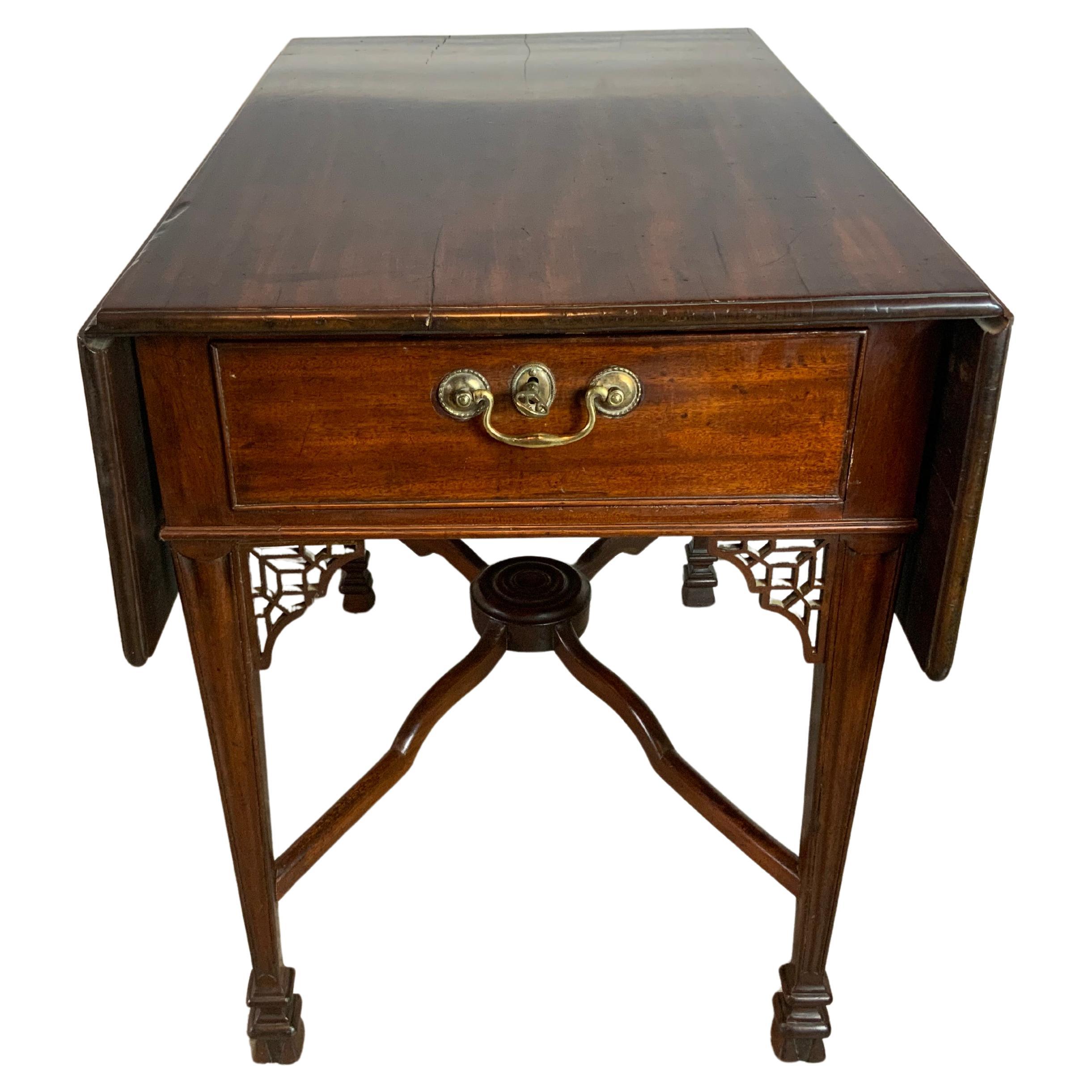 George 111 Mahagoni-Pembroke-Tisch im Angebot