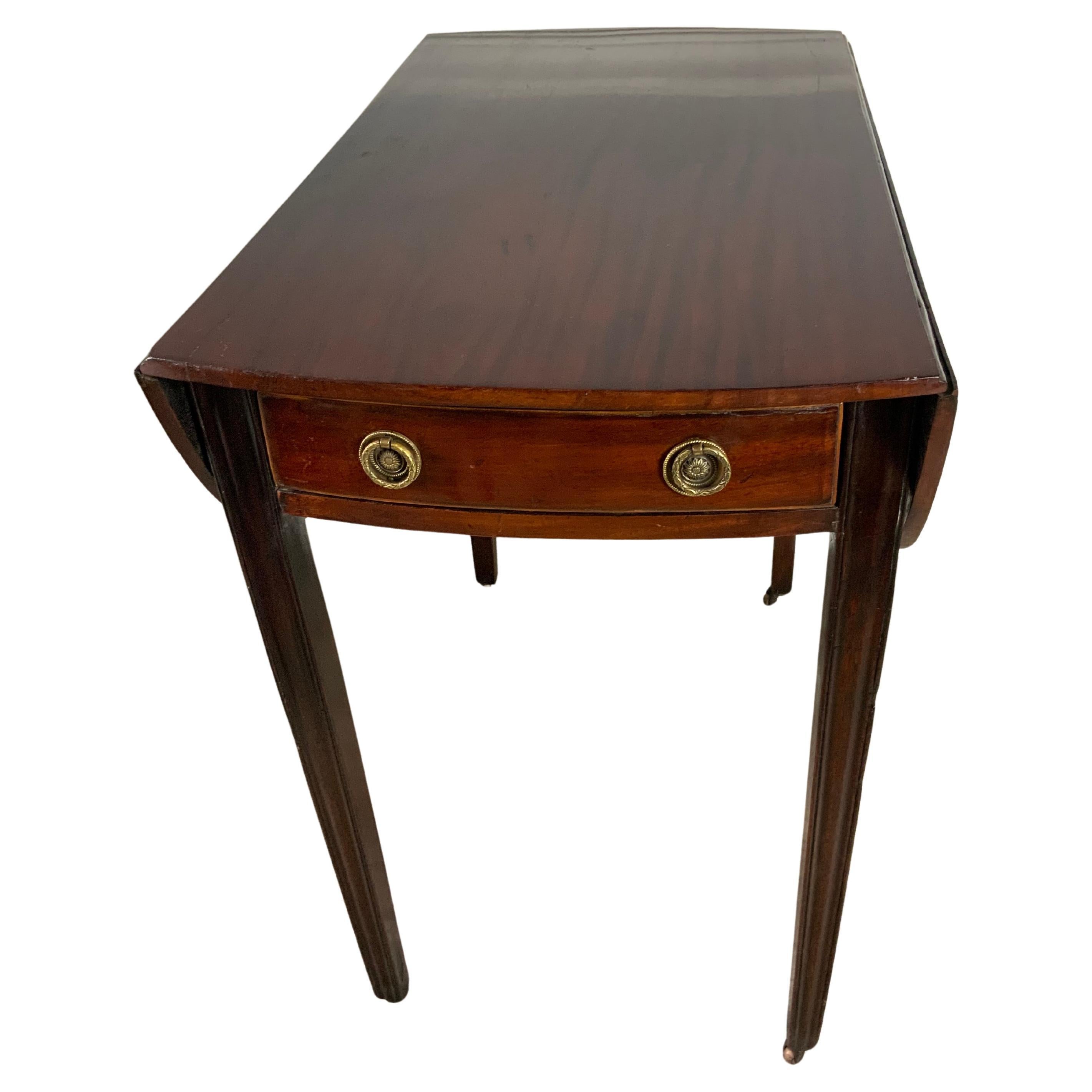 George 111 Mahogany Pembroke Table For Sale