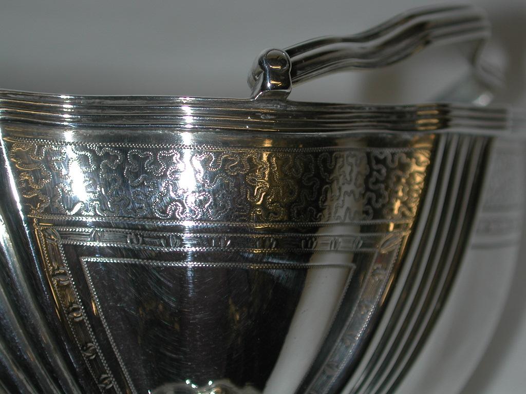 Late 18th Century George 111 Silver Sugar Basket, Made by Peter & Anne Bateman, 1794, London Assay