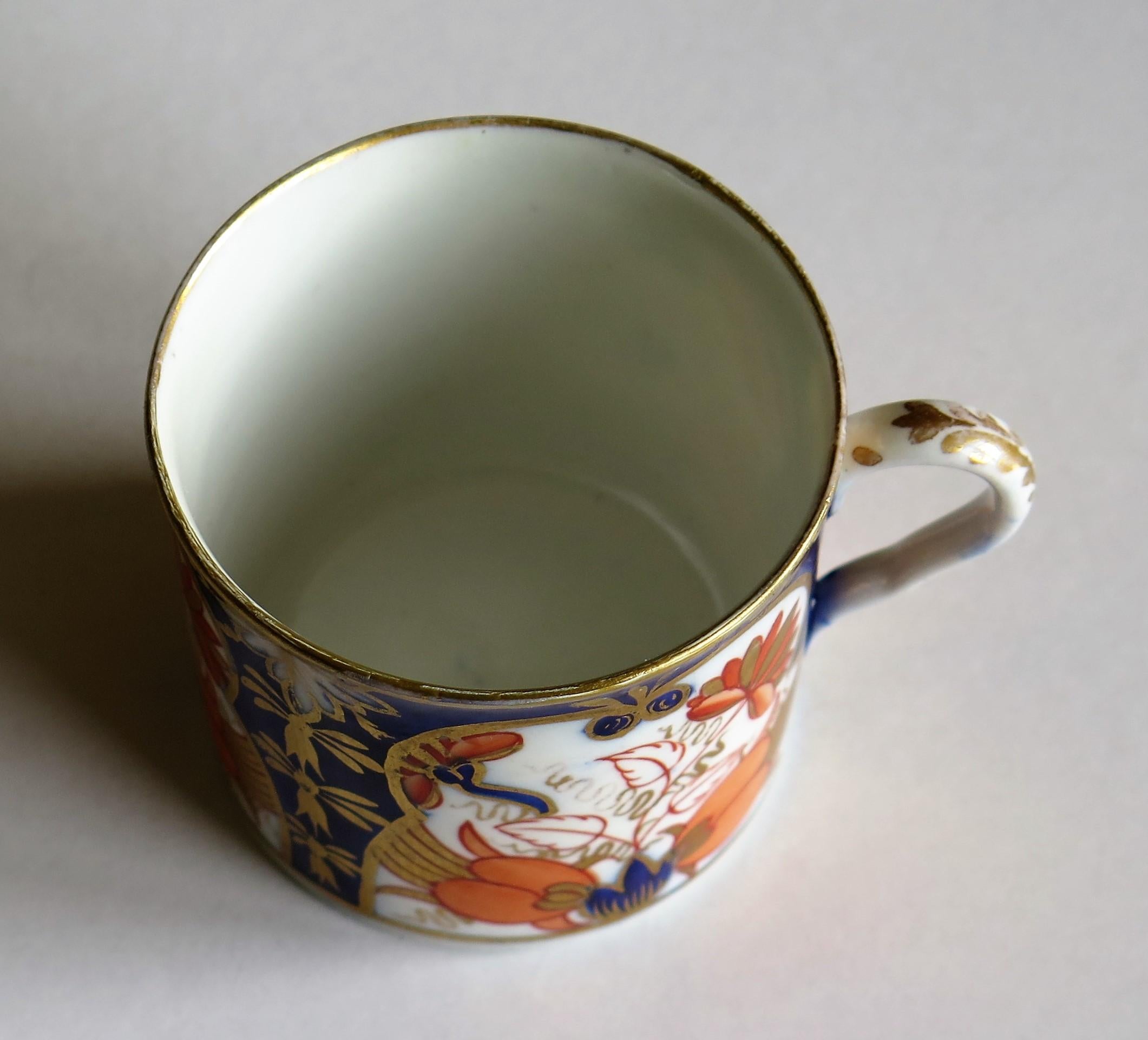 George Third Coalport John Rose Porcelain Coffee Can, circa 1810 1
