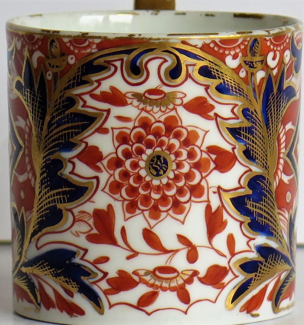 George 111rd Derby Porcelain Coffee Can Finely Hand Painted, circa 1810 7