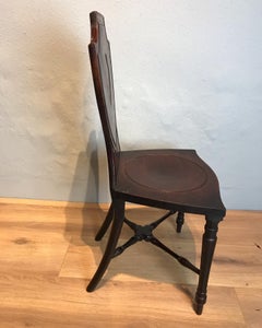 George 3rd Mahogany Hall Chair