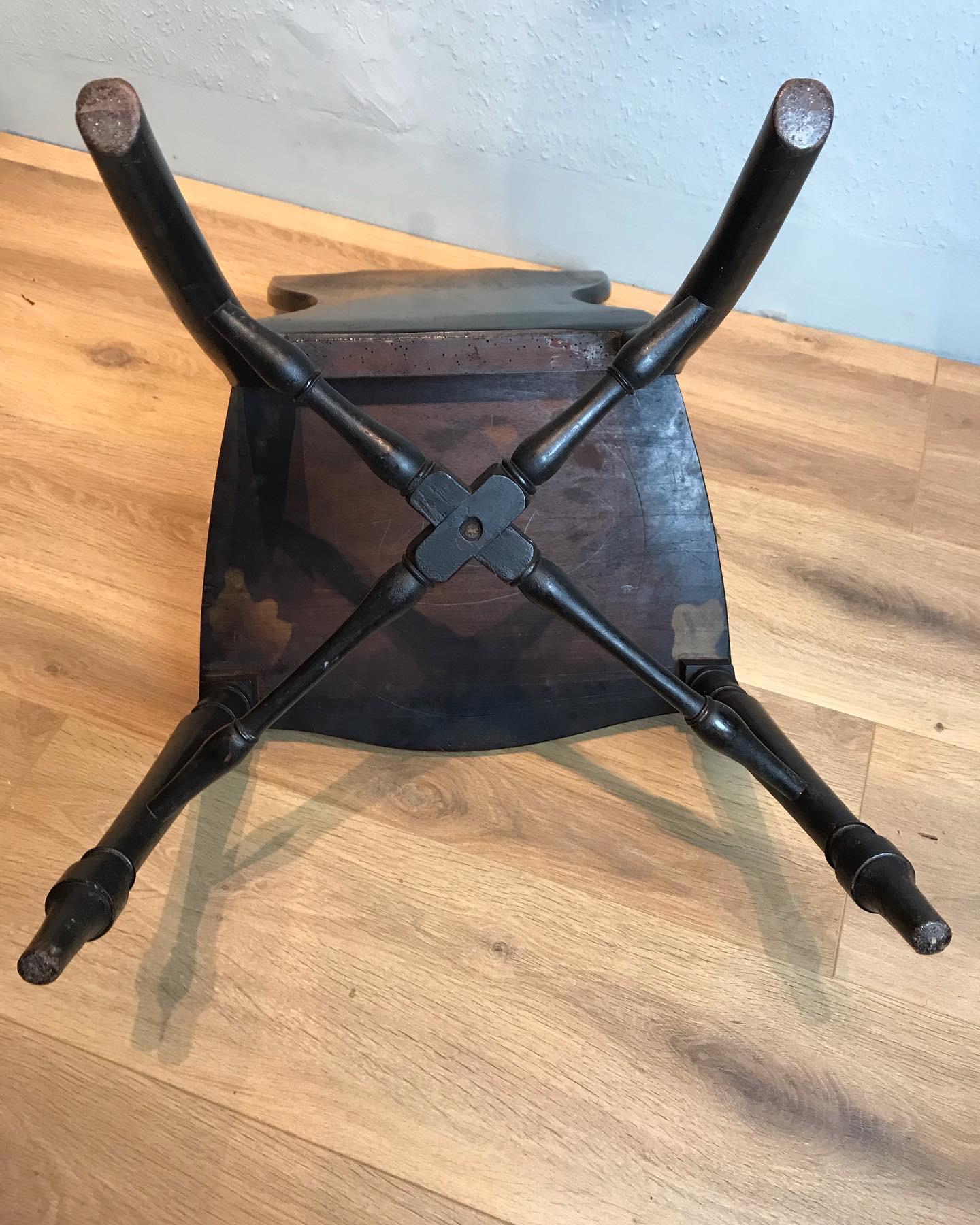 George 3rd Mahogany Hall Chair  For Sale 3