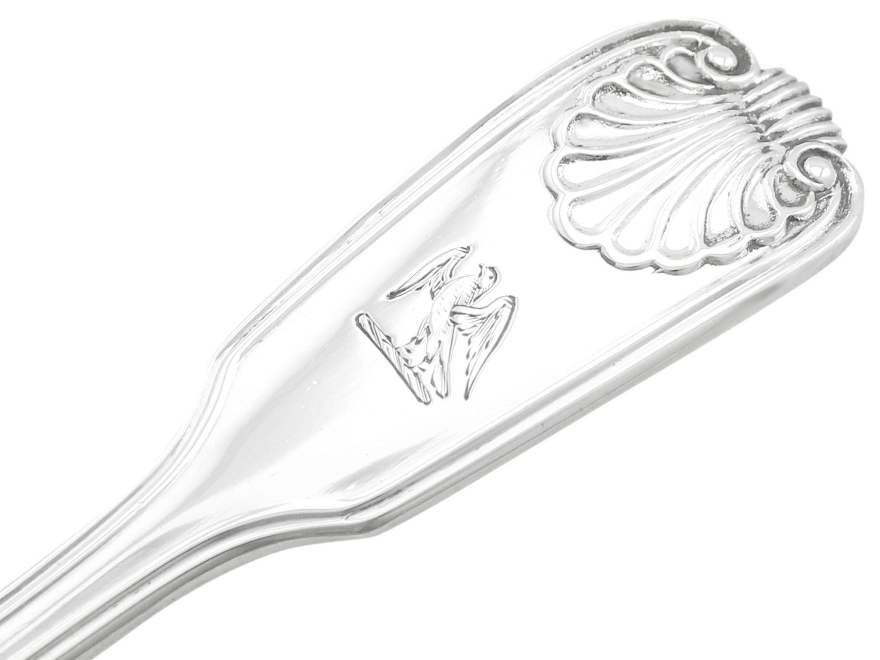George Adams Victorian Sterling Silver Canteen of Cutlery for 6 Persons 6