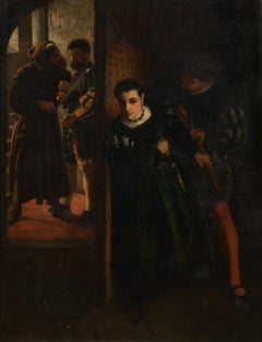 Queen Mary Of Scots Escaping Loch Leven Castle, 19th Century