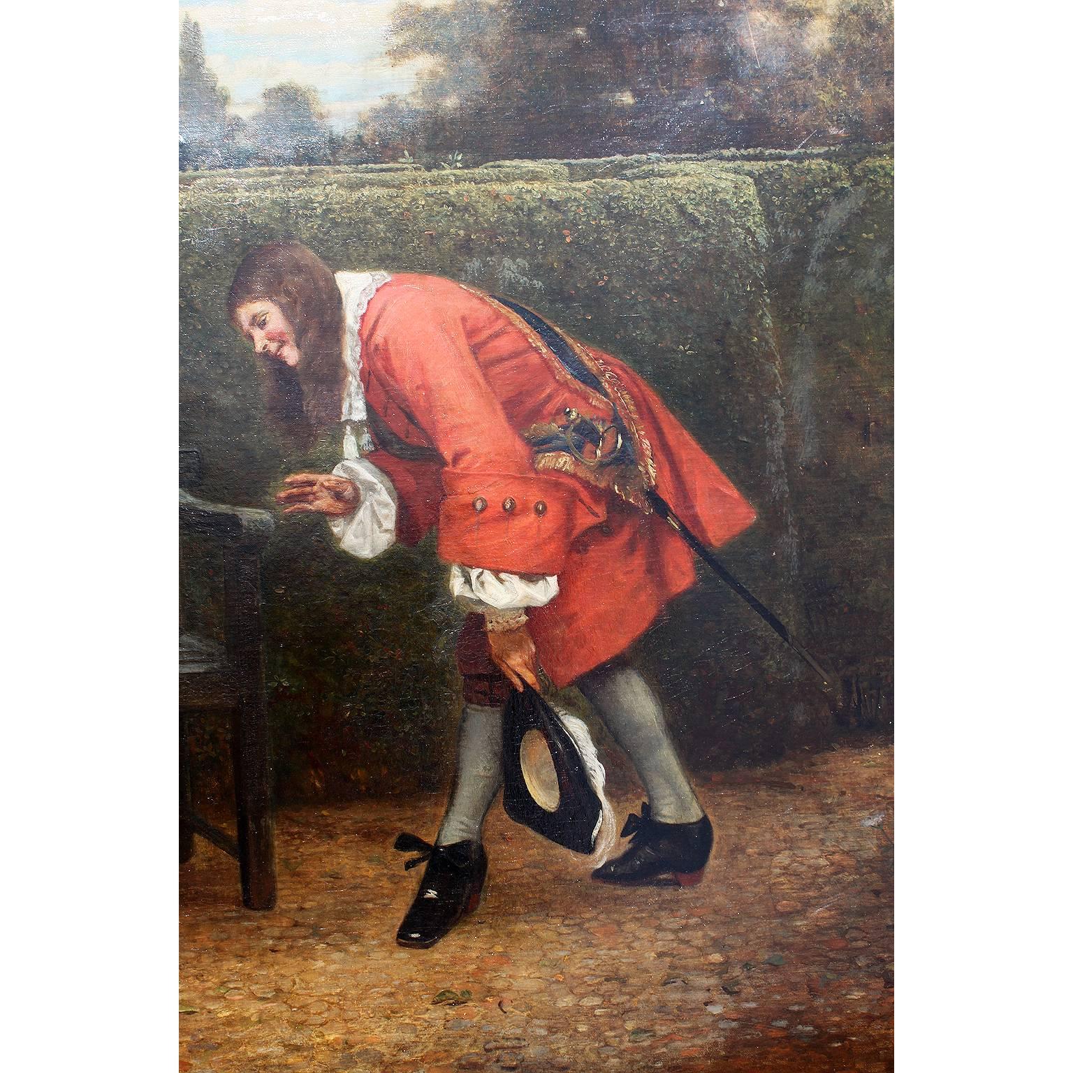 English George Adolphus Storey Oil on Canvas 