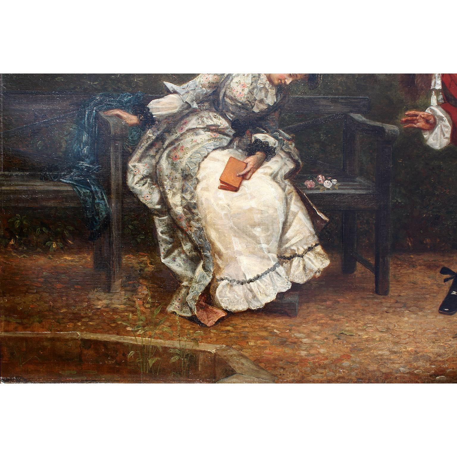 George Adolphus Storey Oil on Canvas 