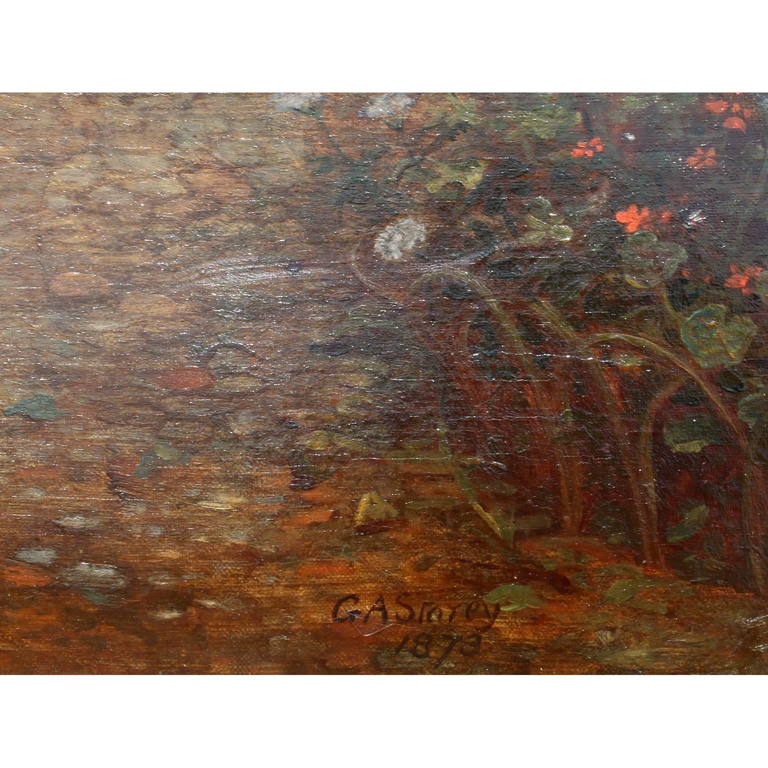 George Adolphus Storey Oil on Canvas 