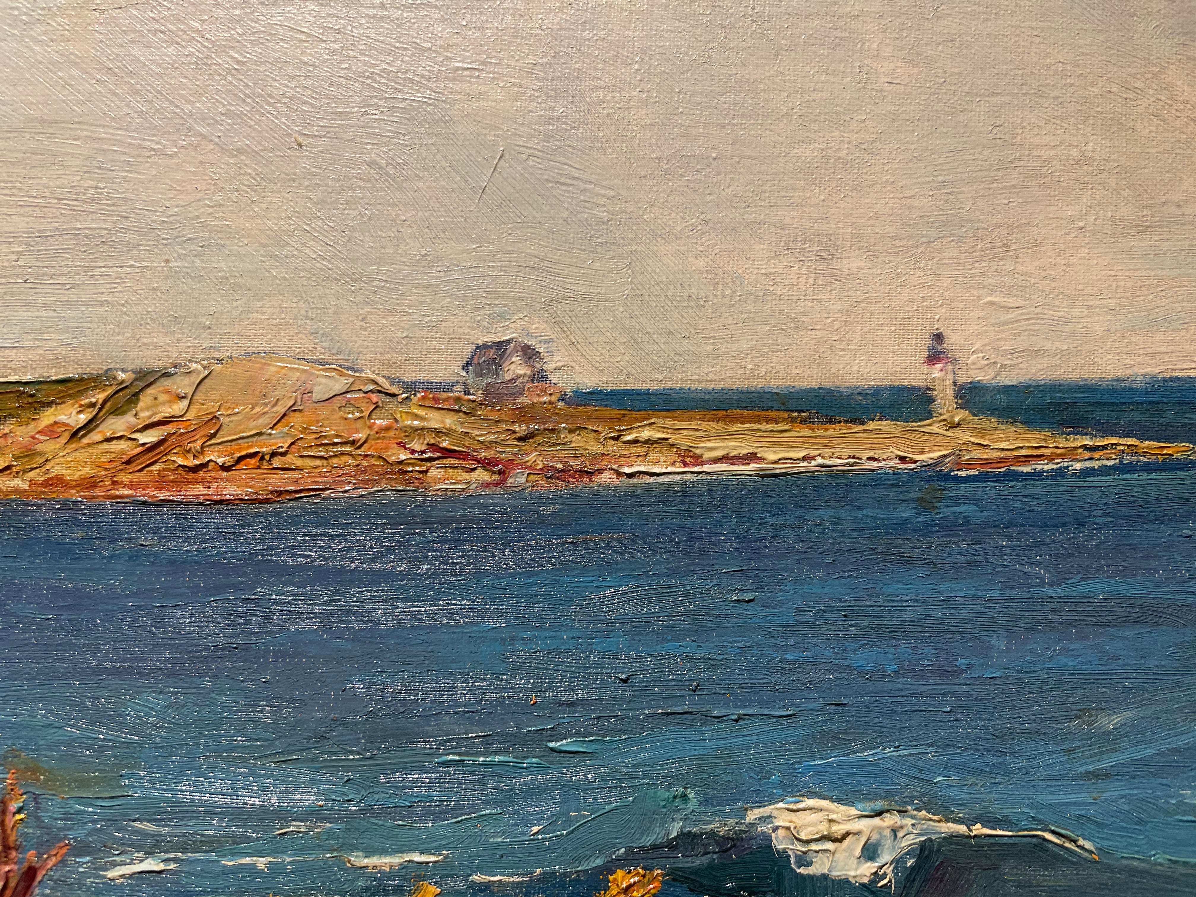 Cape Ann Coast, Meereslandschaft/Landschaft Western Massachusetts, Cleveland School im Angebot 7