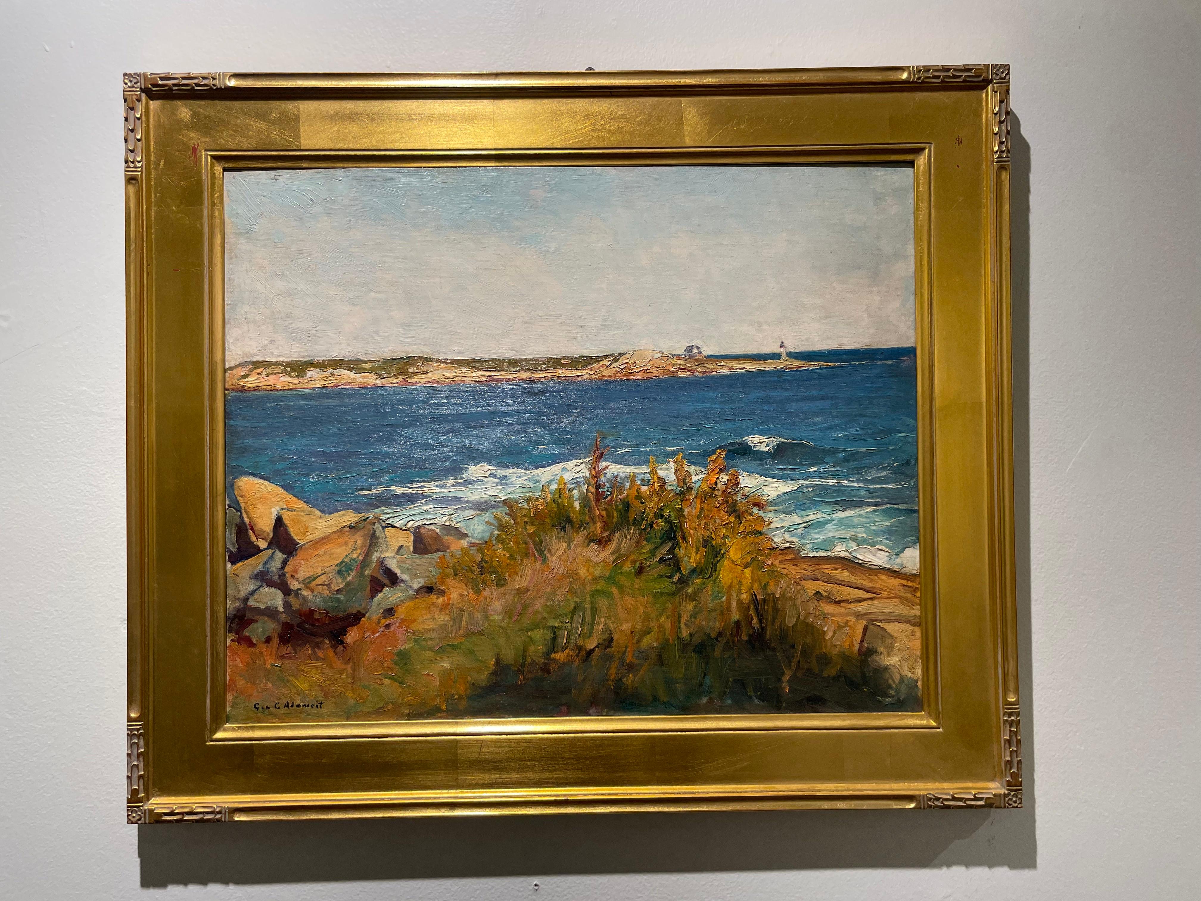 Cape Ann Coast, Meereslandschaft/Landschaft Western Massachusetts, Cleveland School im Angebot 9