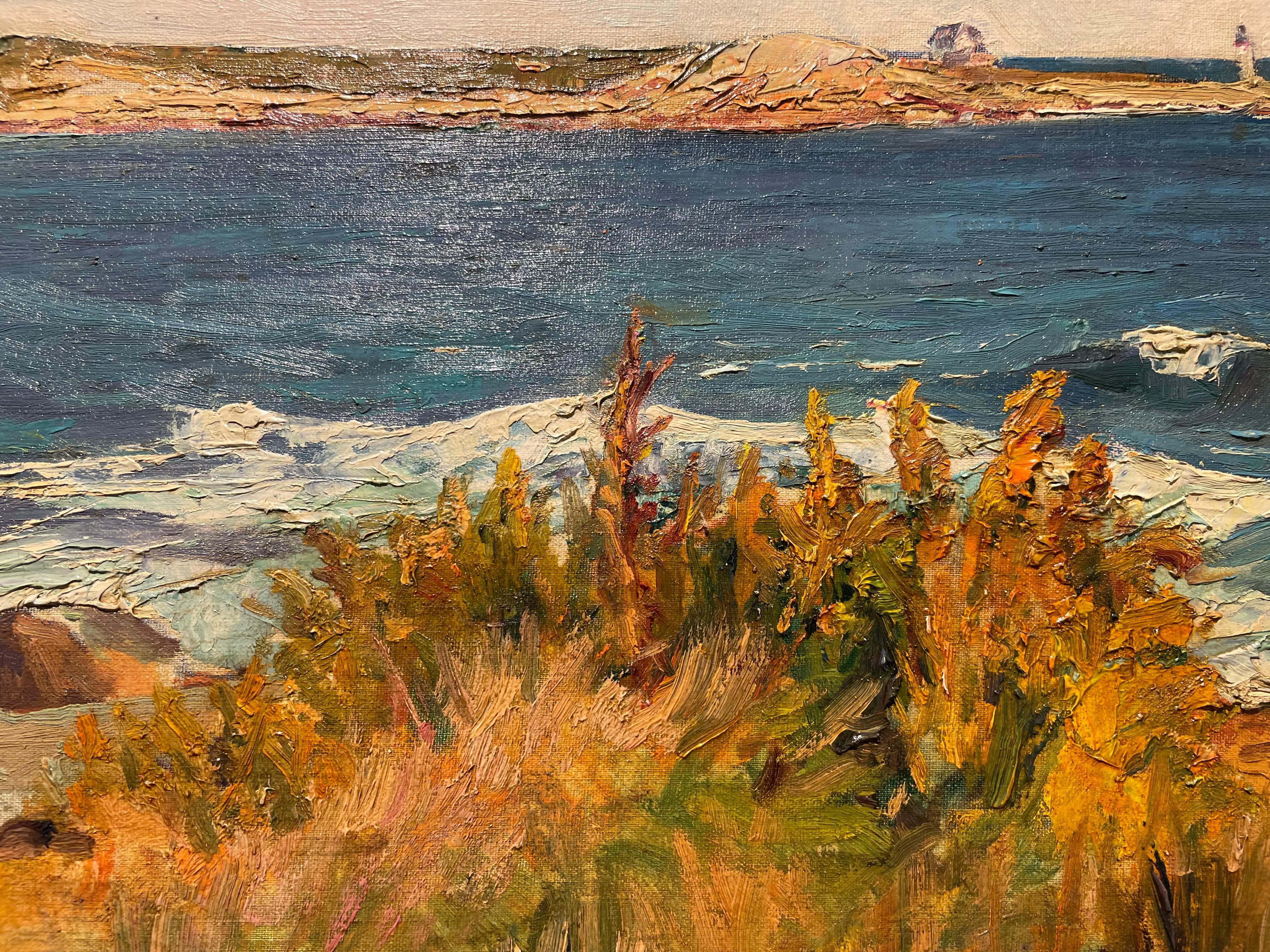 Cape Ann Coast, Meereslandschaft/Landschaft Western Massachusetts, Cleveland School im Angebot 3