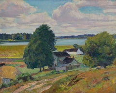 Landschaft in Ohio, Bauernhoflandschaft des 20. Jahrhunderts, Künstler der Cleveland School