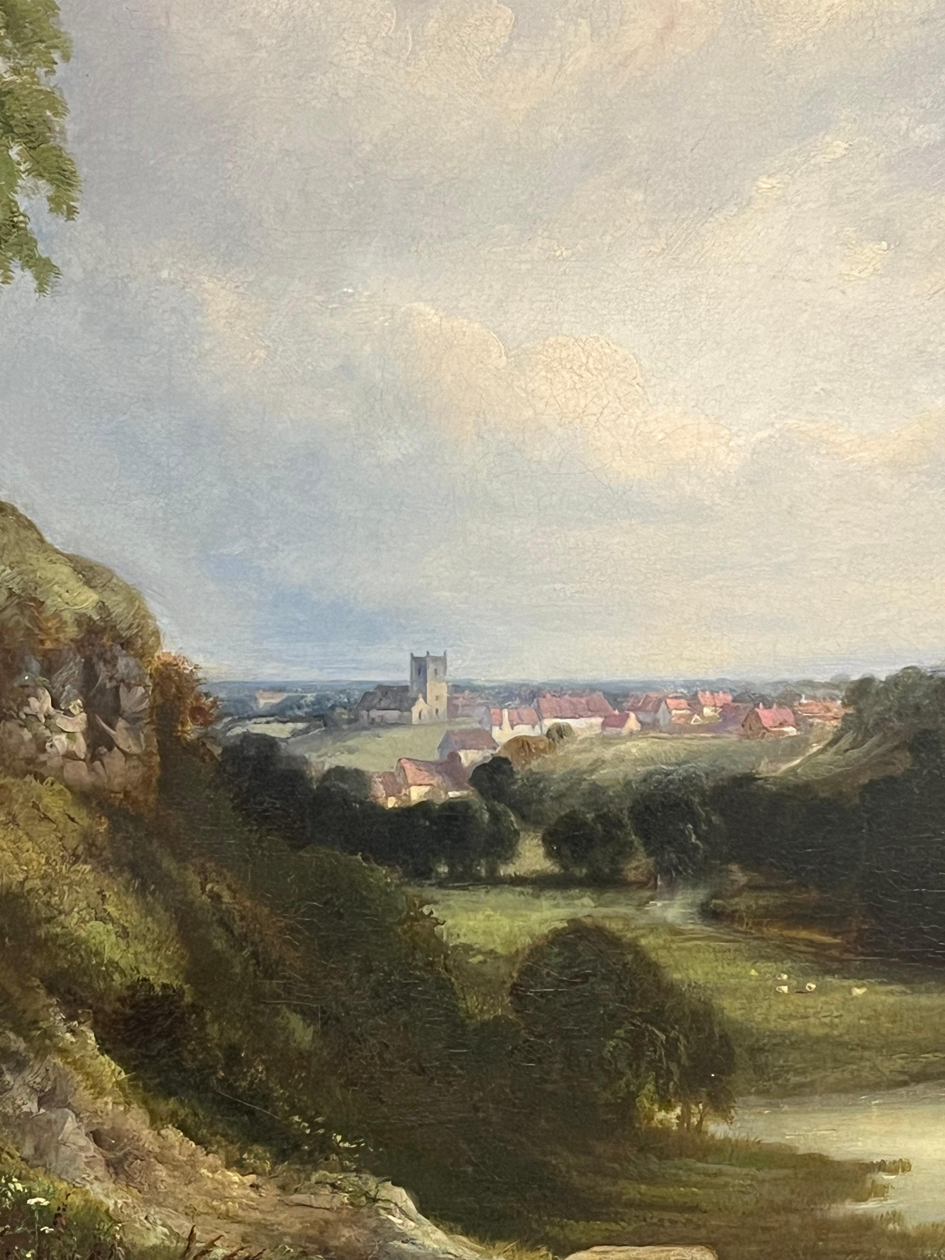 Kirkeneaton, Nr Pontefract' *vedi note sotto
di George Alexander (Regno Unito, 1832-1913)
dipinto a olio su tela firmato, incorniciato
incorniciato: 35 x 35 pollici
tela: 30 x 30 pollici
Provenienza: collezione privata, Inghilterra
Condit: ottime