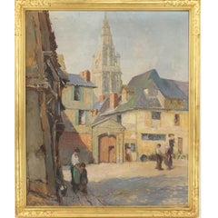 George Ames Aldrich "Caudebec-en-Caux".