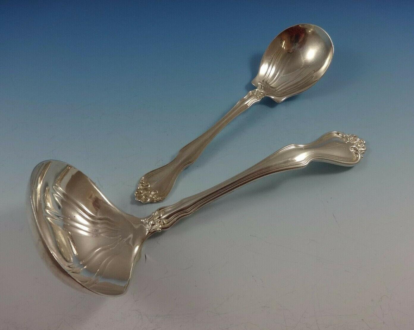 Service de couverts en argent sterling George and Martha par Westmorland, 8 personnes, 38 pièces en vente 1