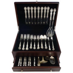 George and Martha by Westmorland Sterling Silver Flatware Set 8 Service 55 Pcs