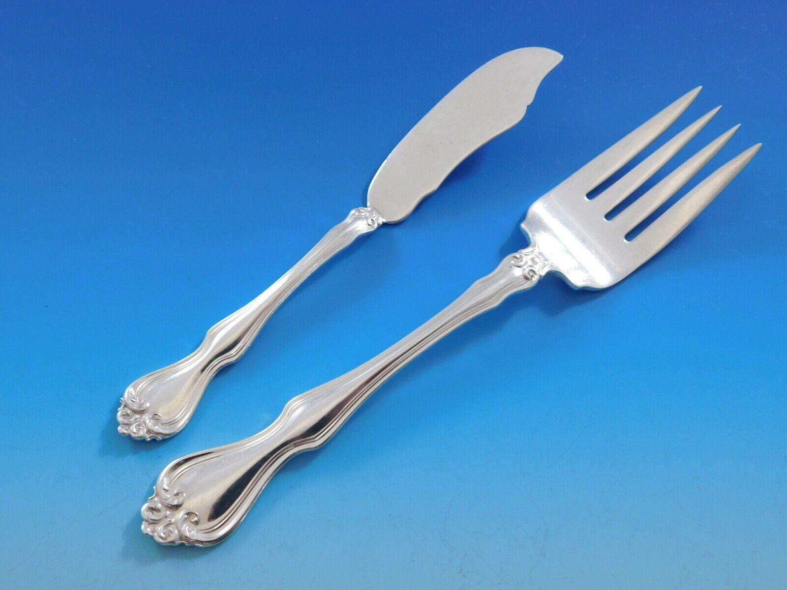 George and Martha by Westmorland Sterling Silver Flatware Set for 8 Service 87pc en vente 3