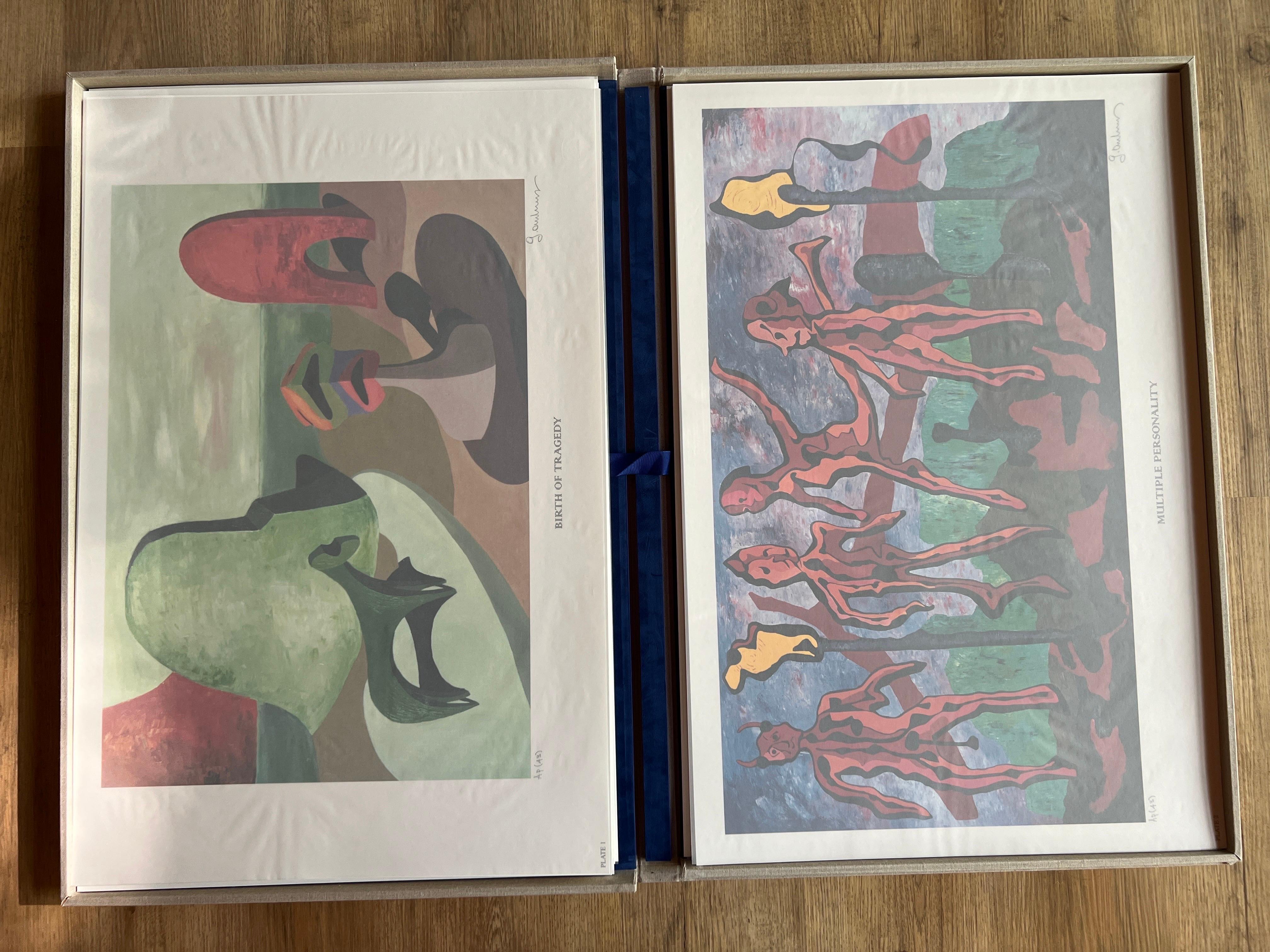 George Andreas Monographia Elephant Portfolio Complete 18 Pc Set For Sale 1