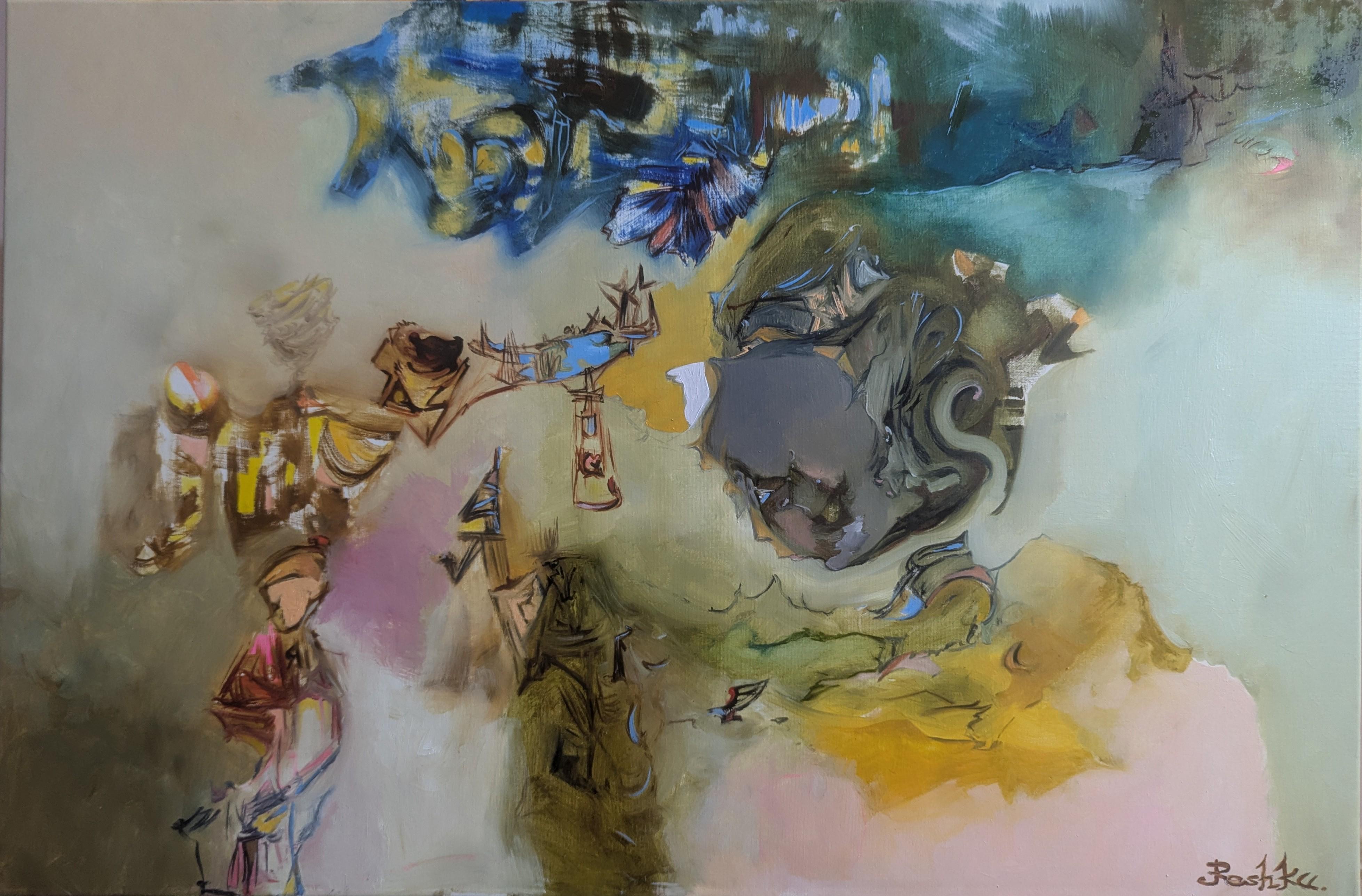 Georgian Contemporary Art by George Areshidze (Reshka) - Dimension - R