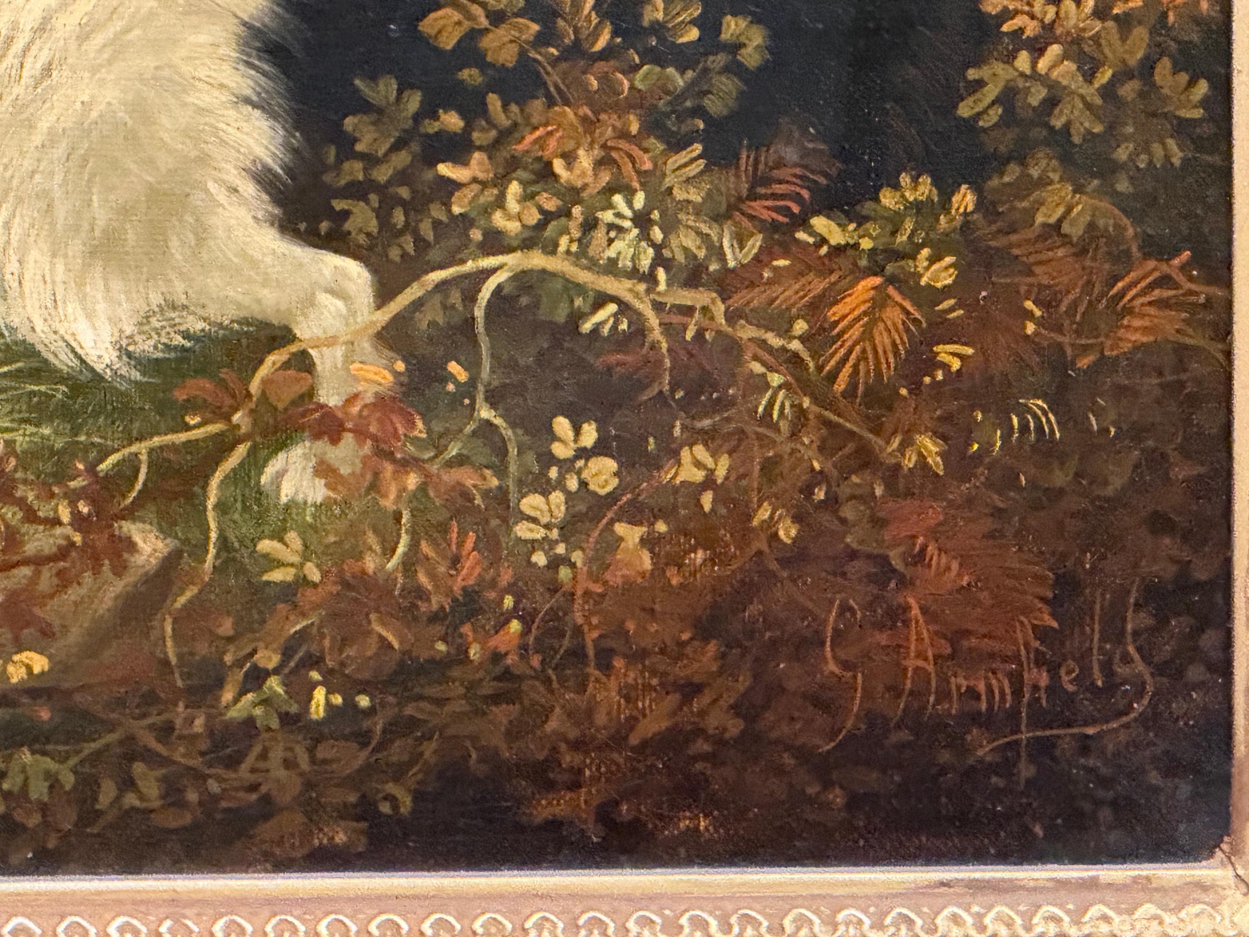 Terriers and Fox in Woodland 19th century im Angebot 3