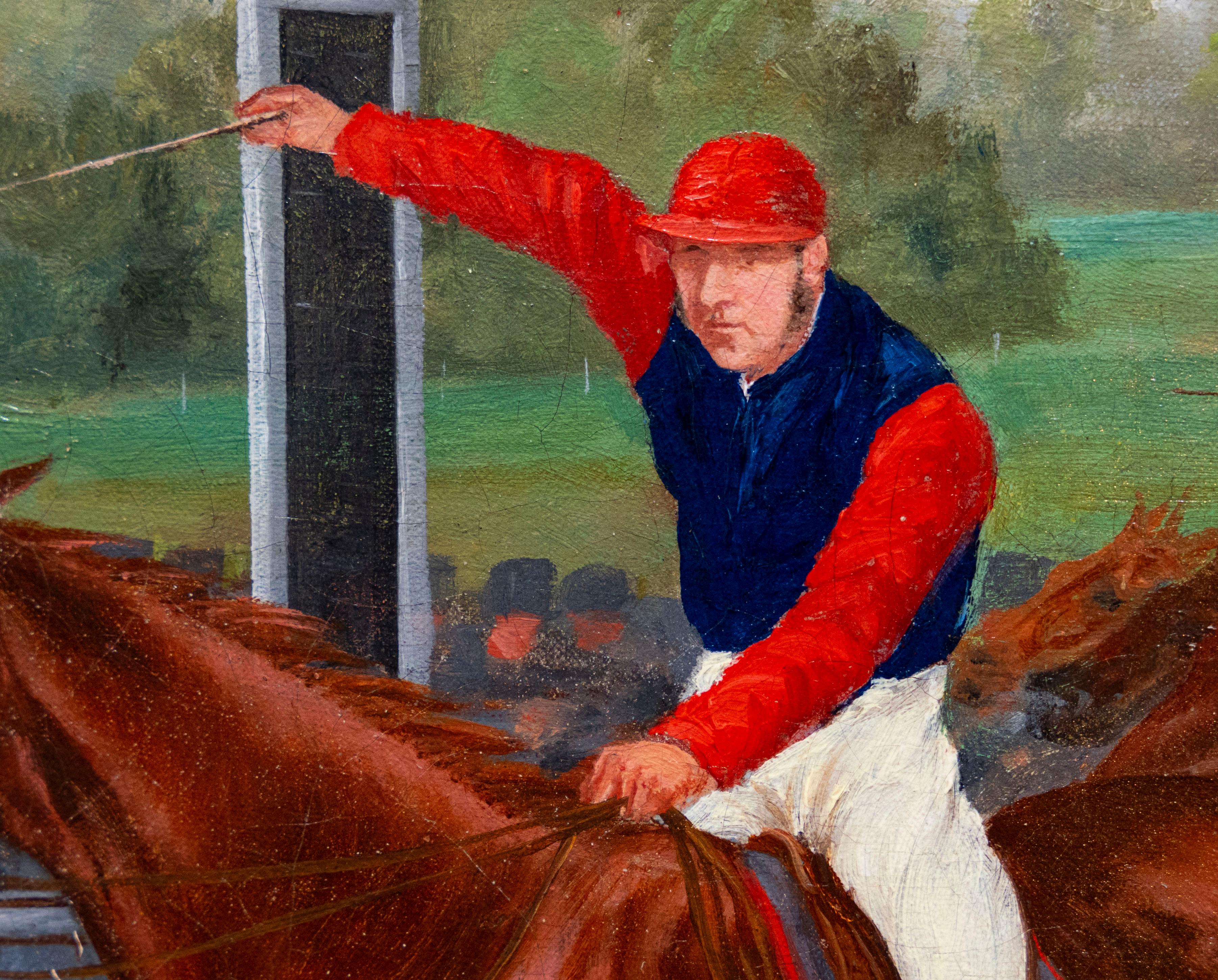 The horse race, signed George Arnull For Sale 3