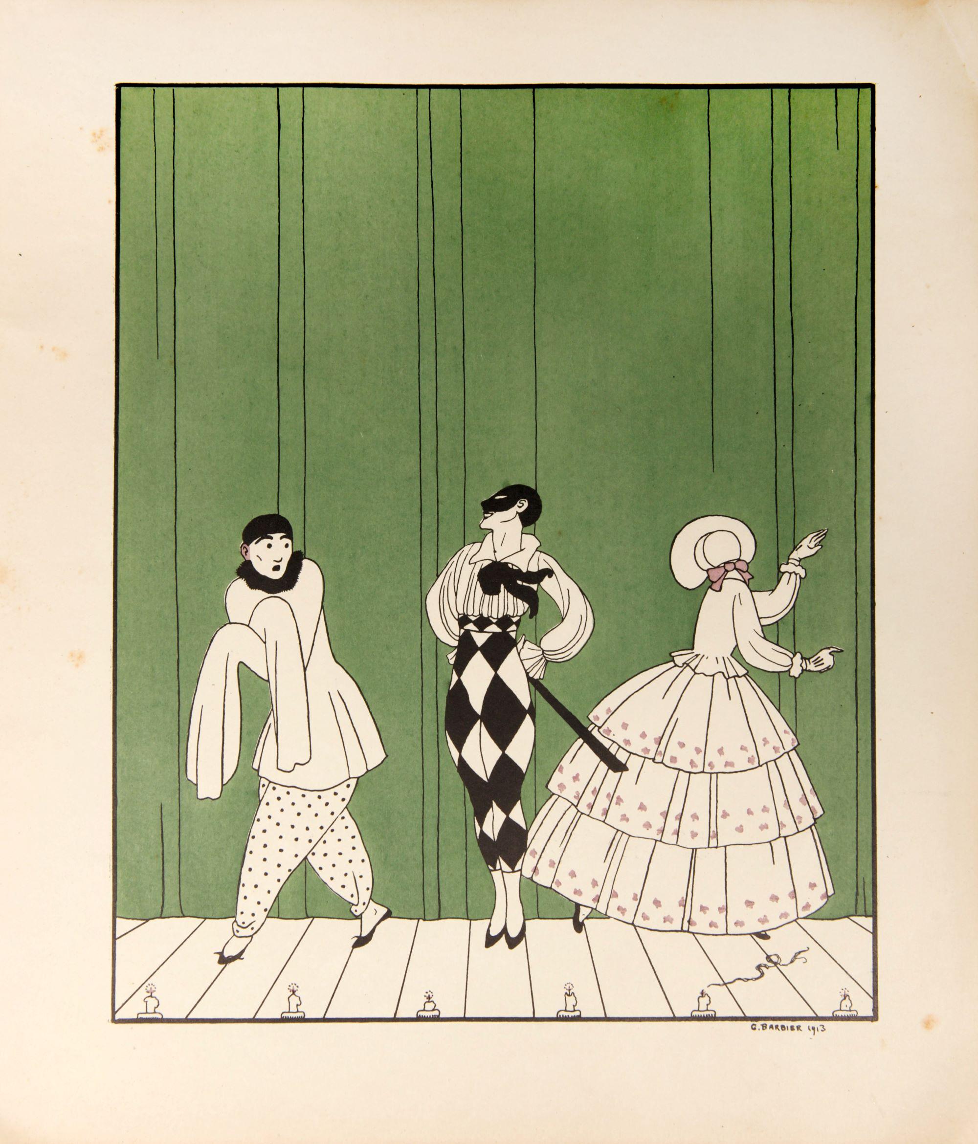 Carnaval. - Print by George Barbier