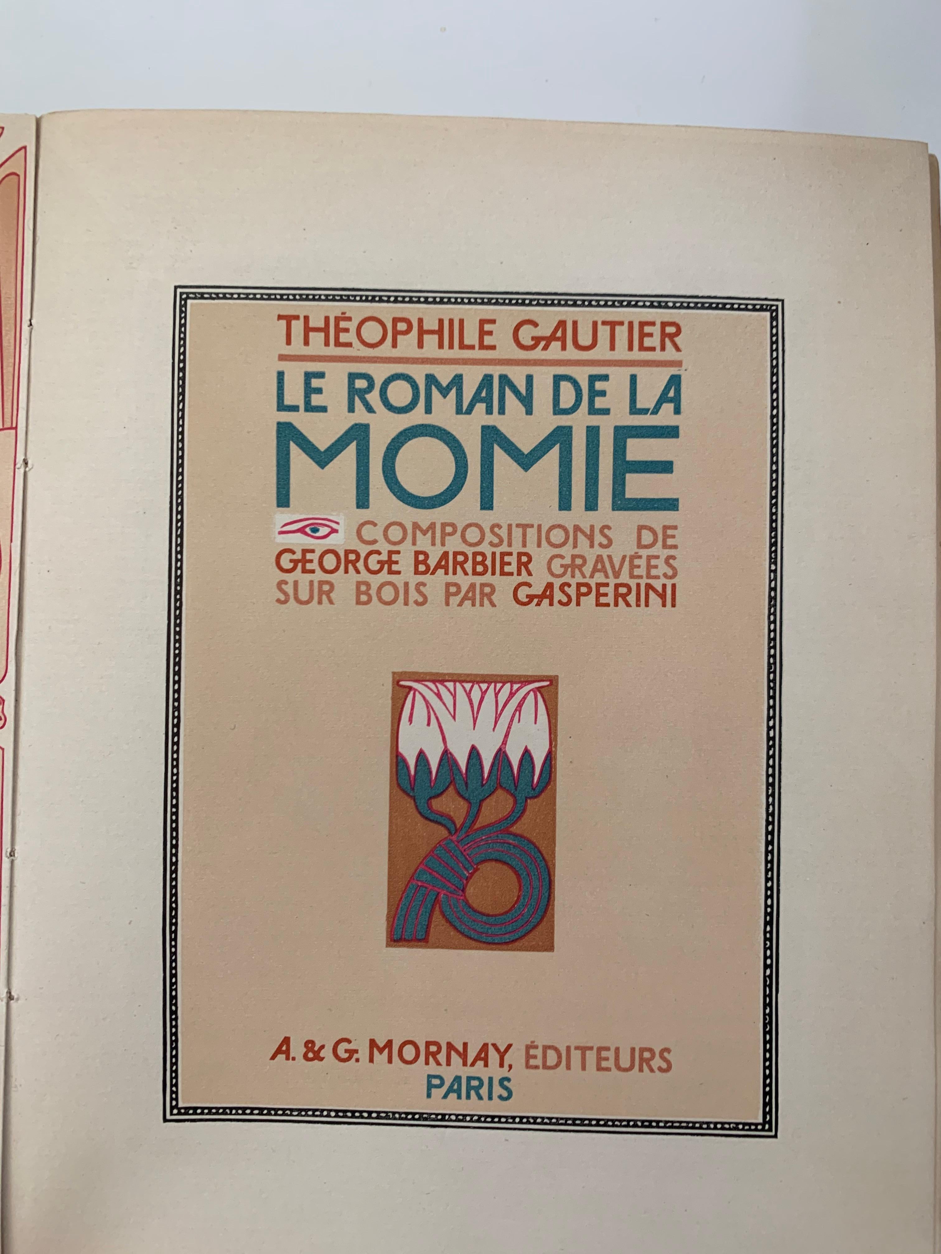 Le Roman de la Momie - Art Deco Print by George Barbier