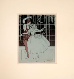 Nijinsky and Karsavina in Le Spectre de la Rose.