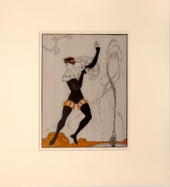Vaslav Nijinsky como Sigfrido en El lago de los cisnes.
