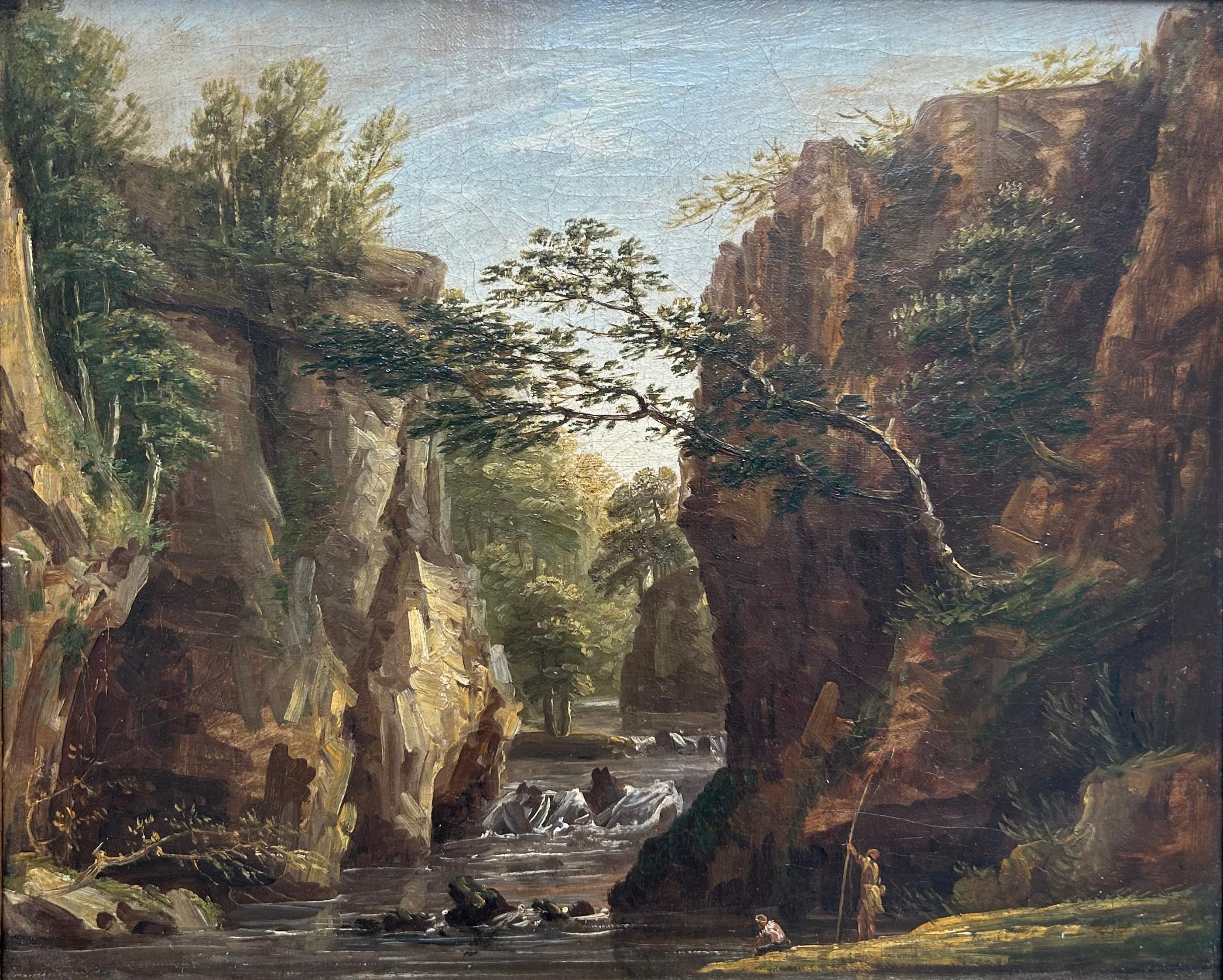 The Gorge - Painting by George Barret Sr.