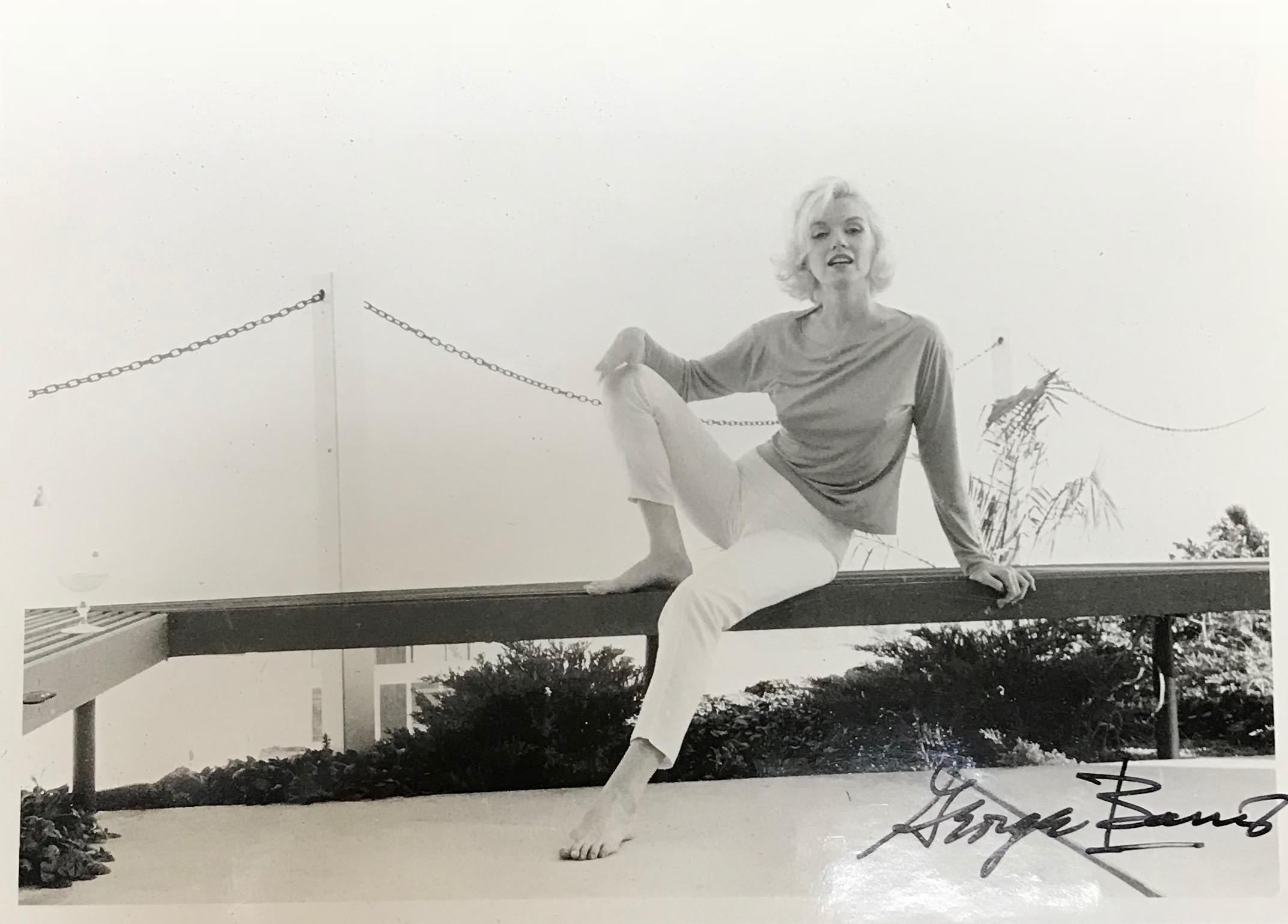 Marilyn Monroe Schwarz-Weißes Triptychon – Photograph von George Barris