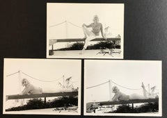 Vintage Marilyn Monroe Black and White Triptych
