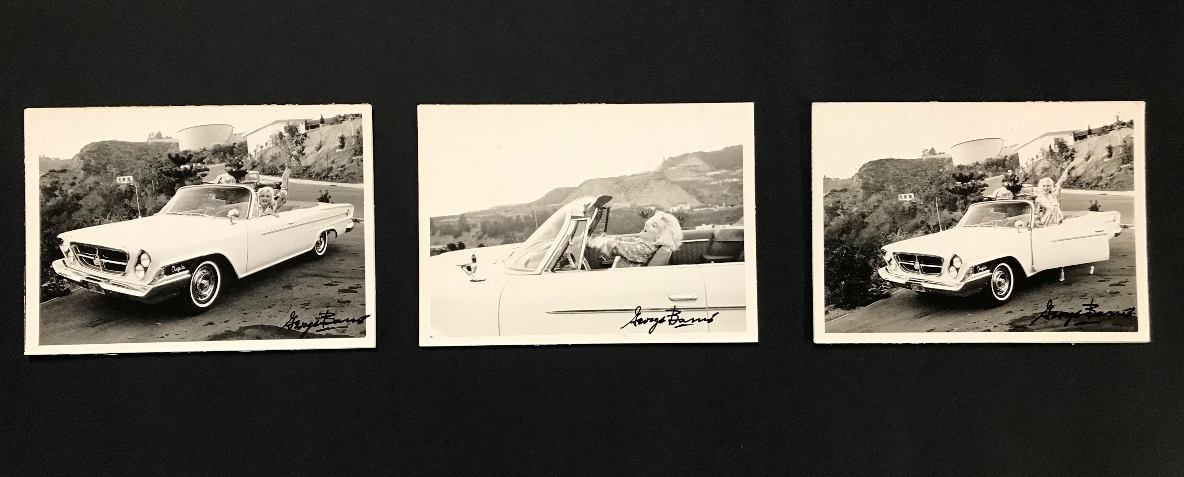 Marilyn Monroe Car Triptych - Photograph by George Barris