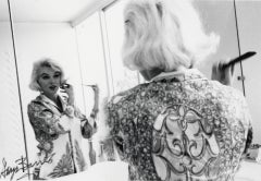 Marilyn Monroe Looking in Mirror Vintage Original Photograph