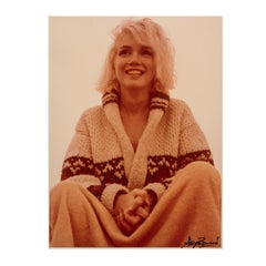 Vintage Marilyn Monroe Bundled Up, The Last Shoot, 1962, Chromogenic Portrait