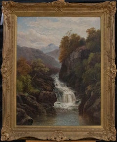 George Bautista Yarnold (1851-c.1890) - Late 19th Century Oil, River Llugwy