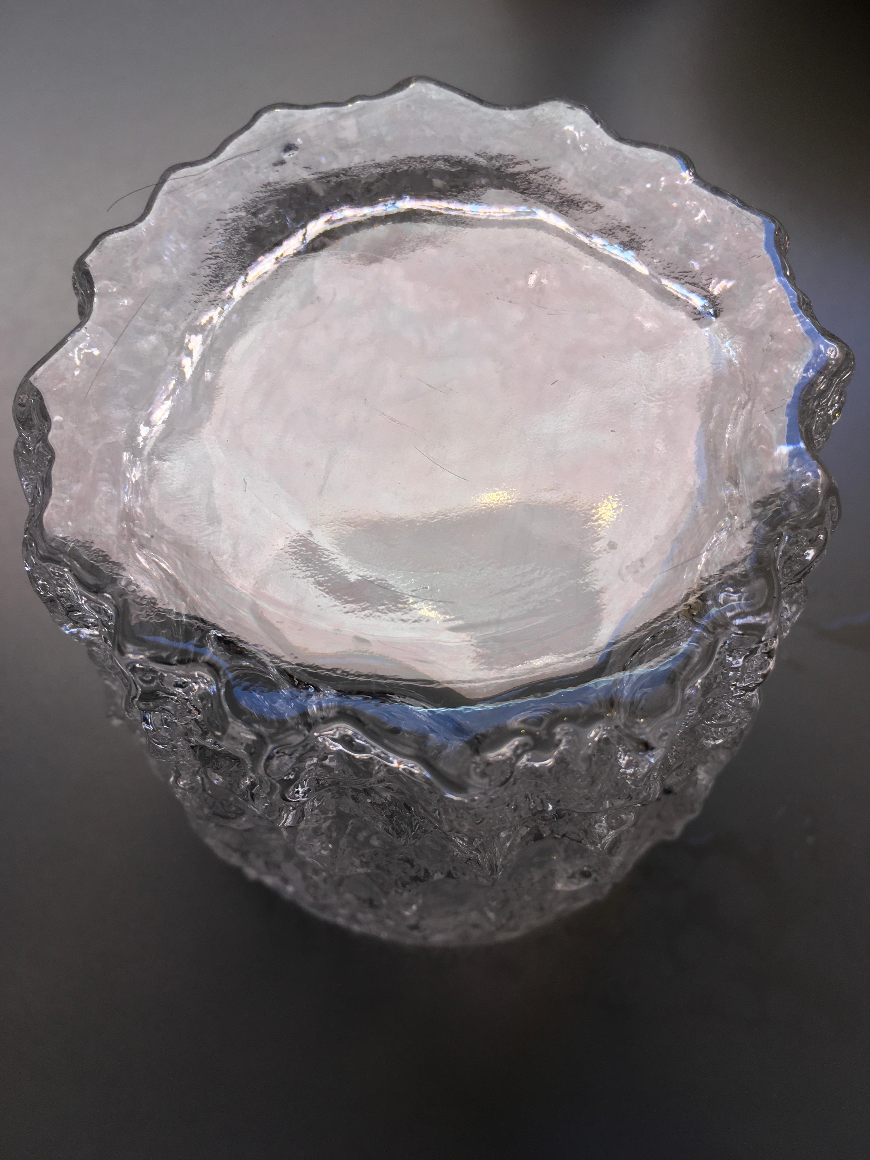 Geoffrey Baxter M31 Glacier Crystal Whiskey Rocks Tumblers 1960s Whitefriars 2