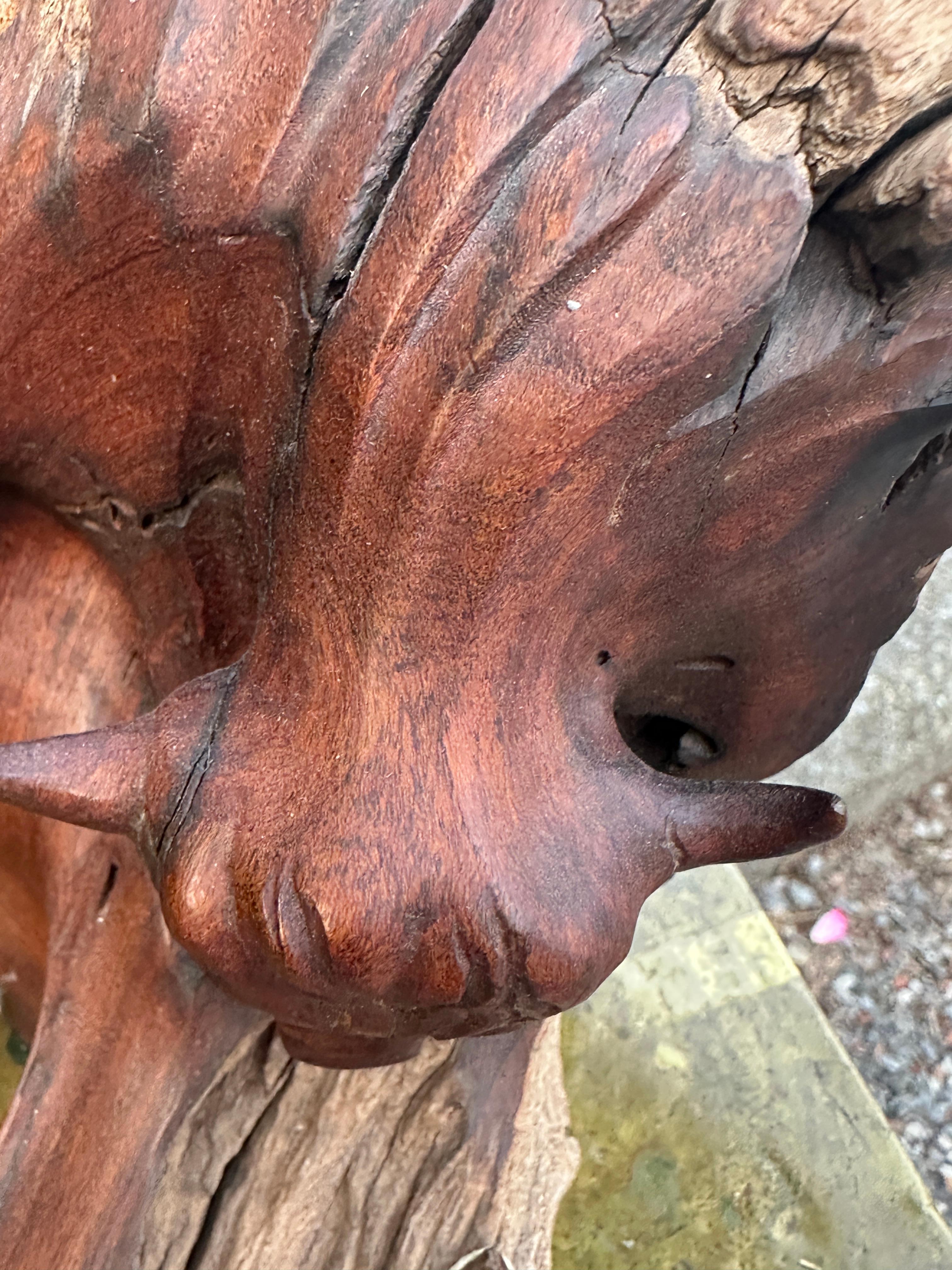 George Beach 20th Century Native American Carving 