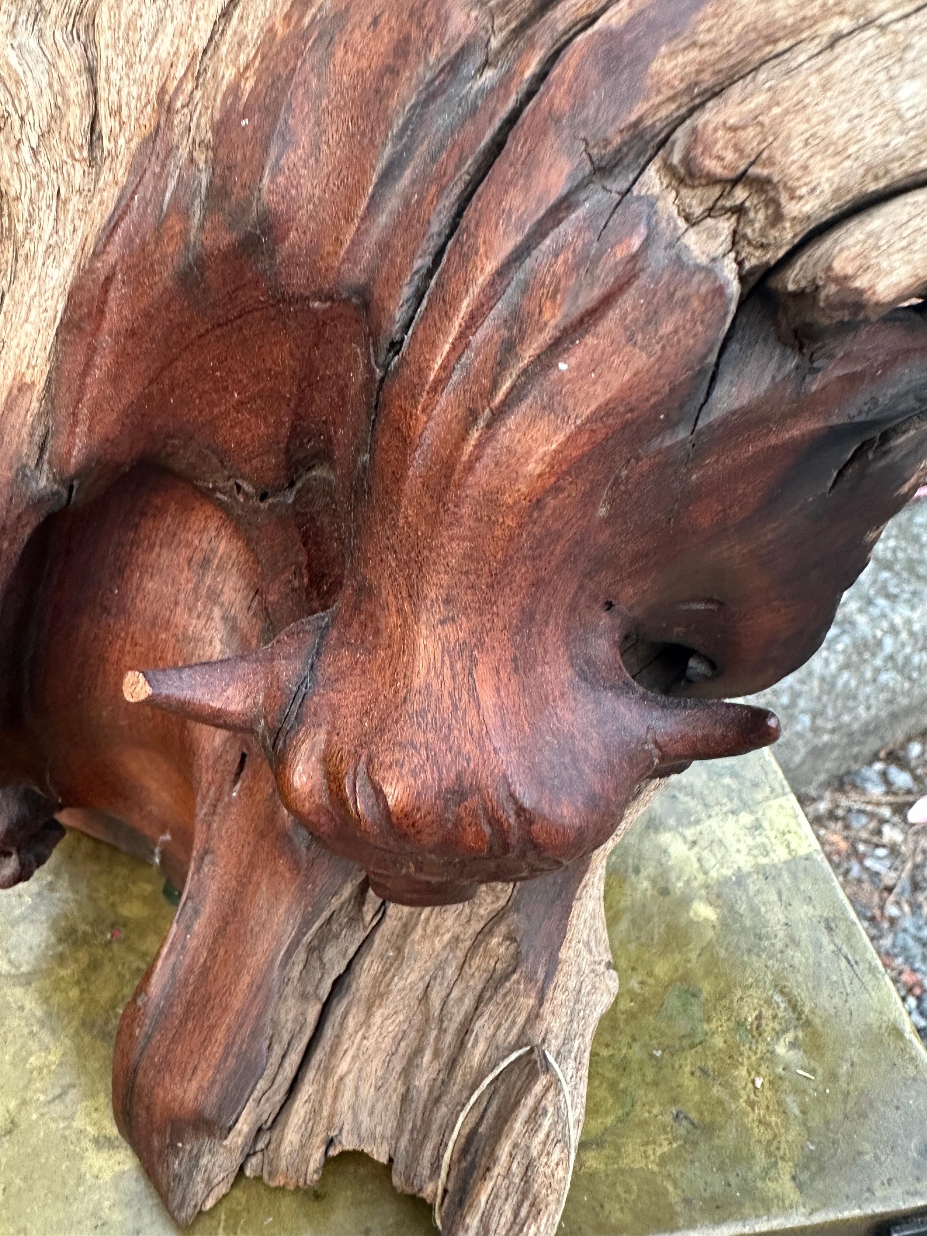 George Beach 20th Century Native American Carving 