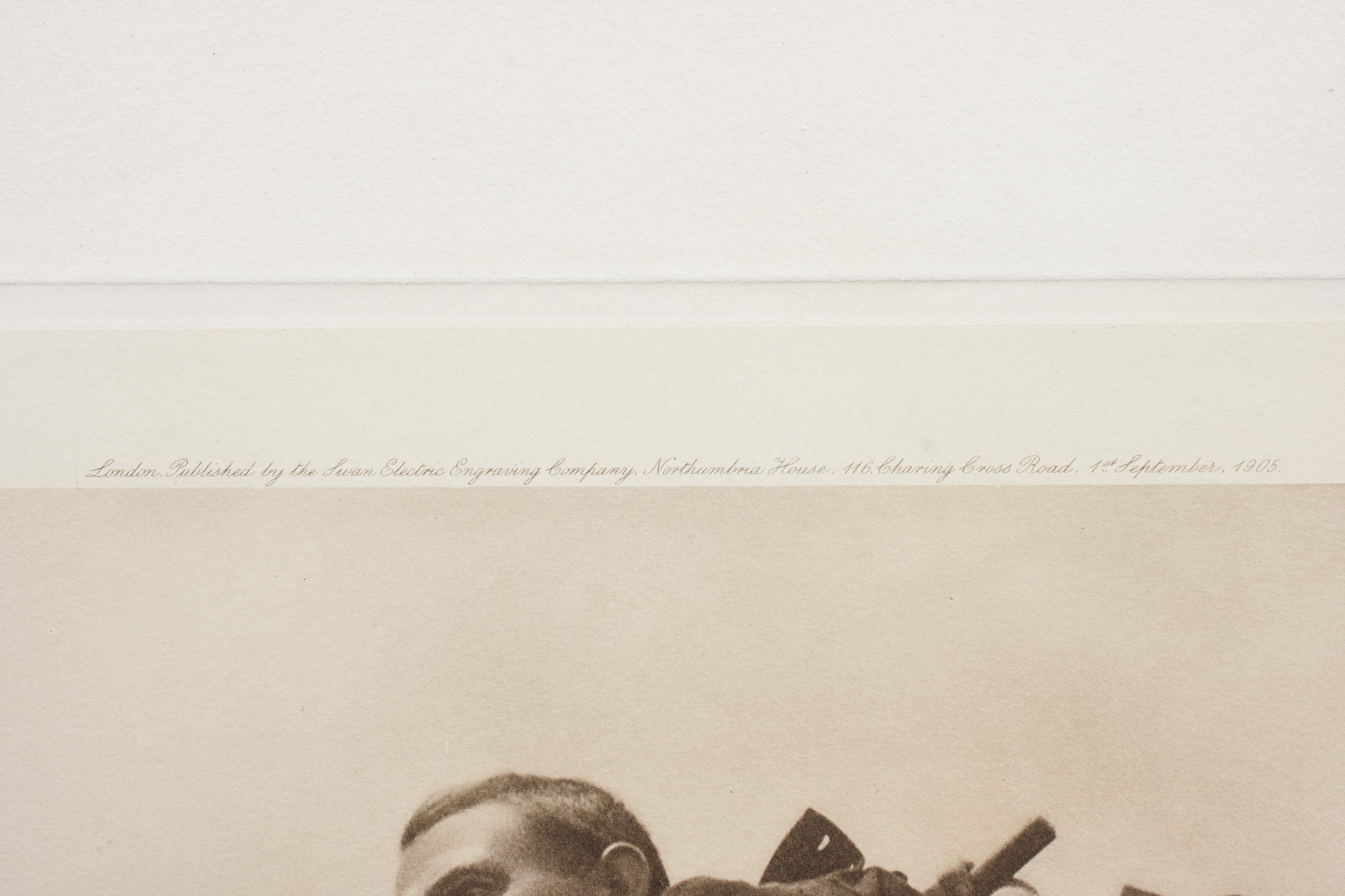 George Beldam, Harry Vardon Fotogravüre (20. Jahrhundert) im Angebot