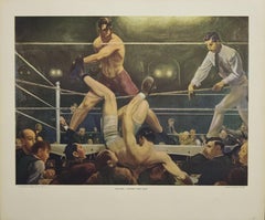 "Dempsey-Firpo Fight" Print After George Bellows