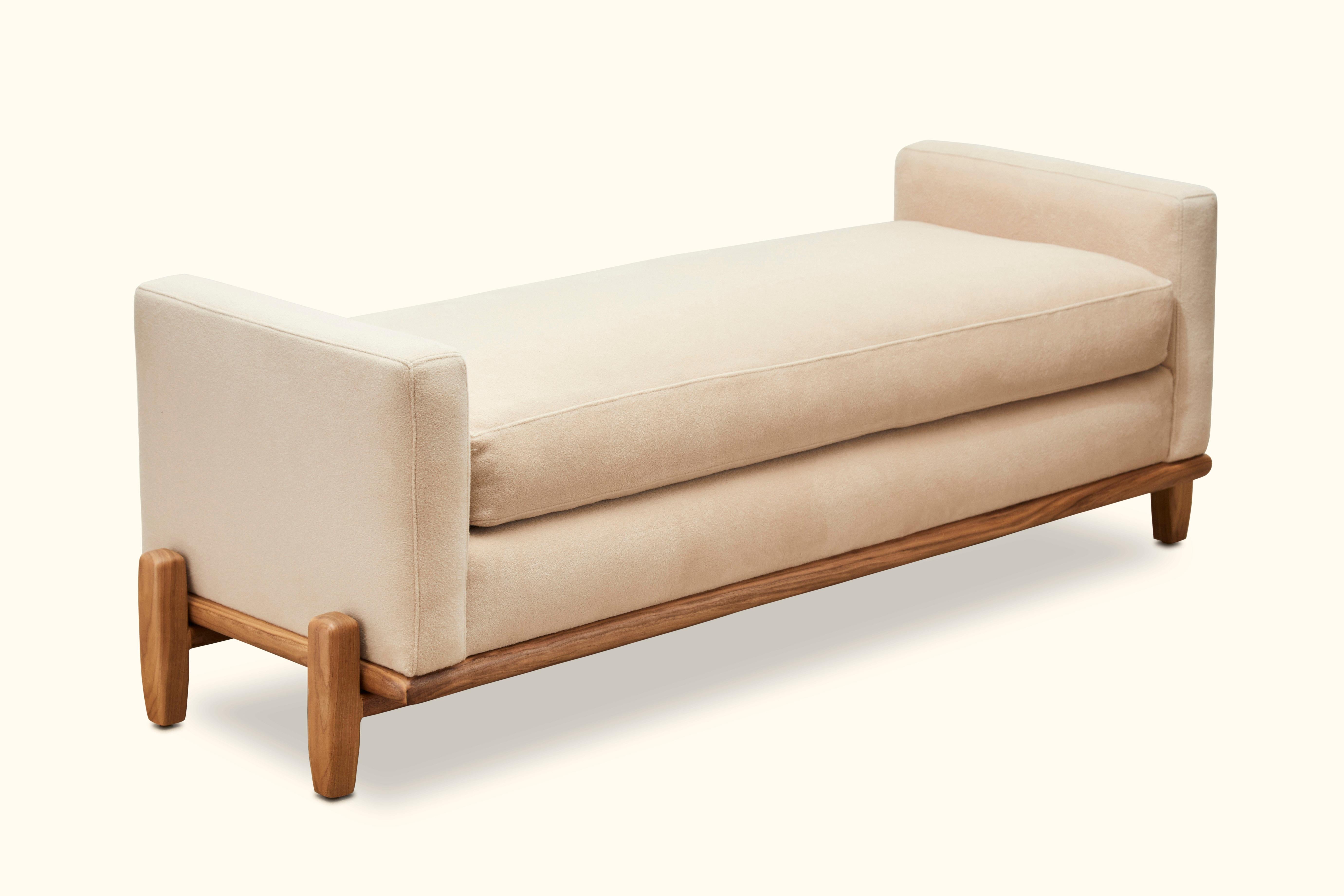 Mid-Century Modern George Bench by Brian Paquette for Lawson-Fenning