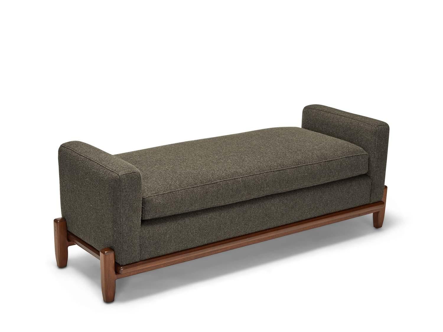 Mid-Century Modern George Bench by Brian Paquette for Lawson-Fenning For Sale