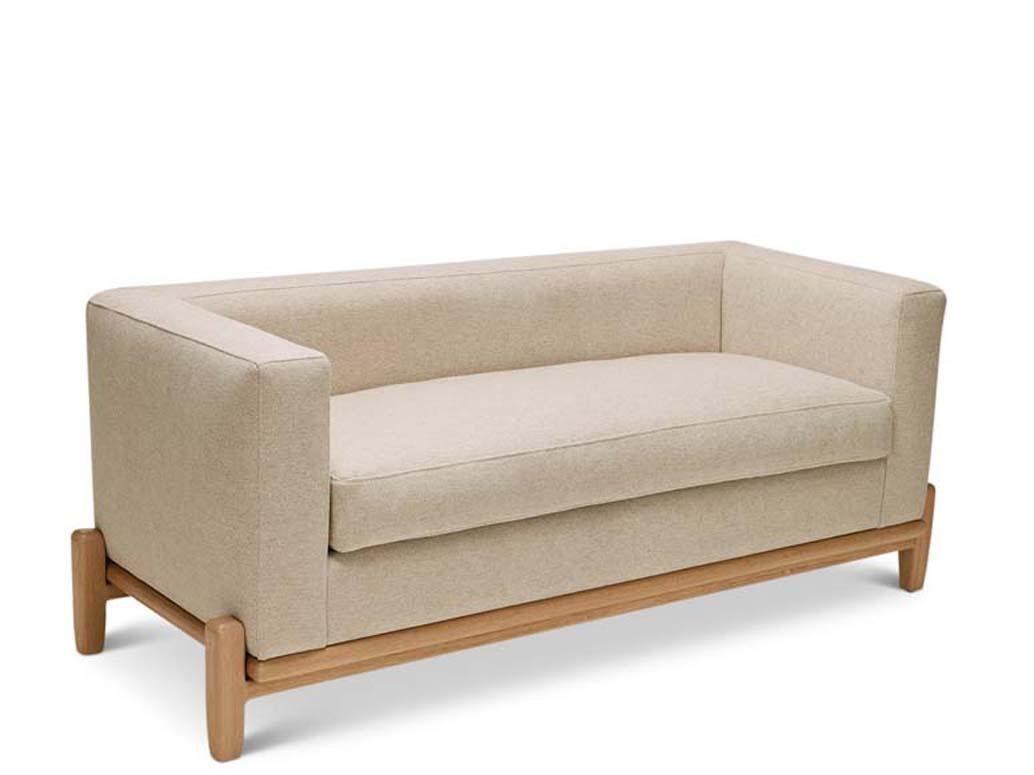 Mid-Century Modern Banc George de Brian Paquette x Lawson-Fenning en vente