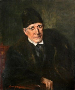 Retrato de un profesor o juez
