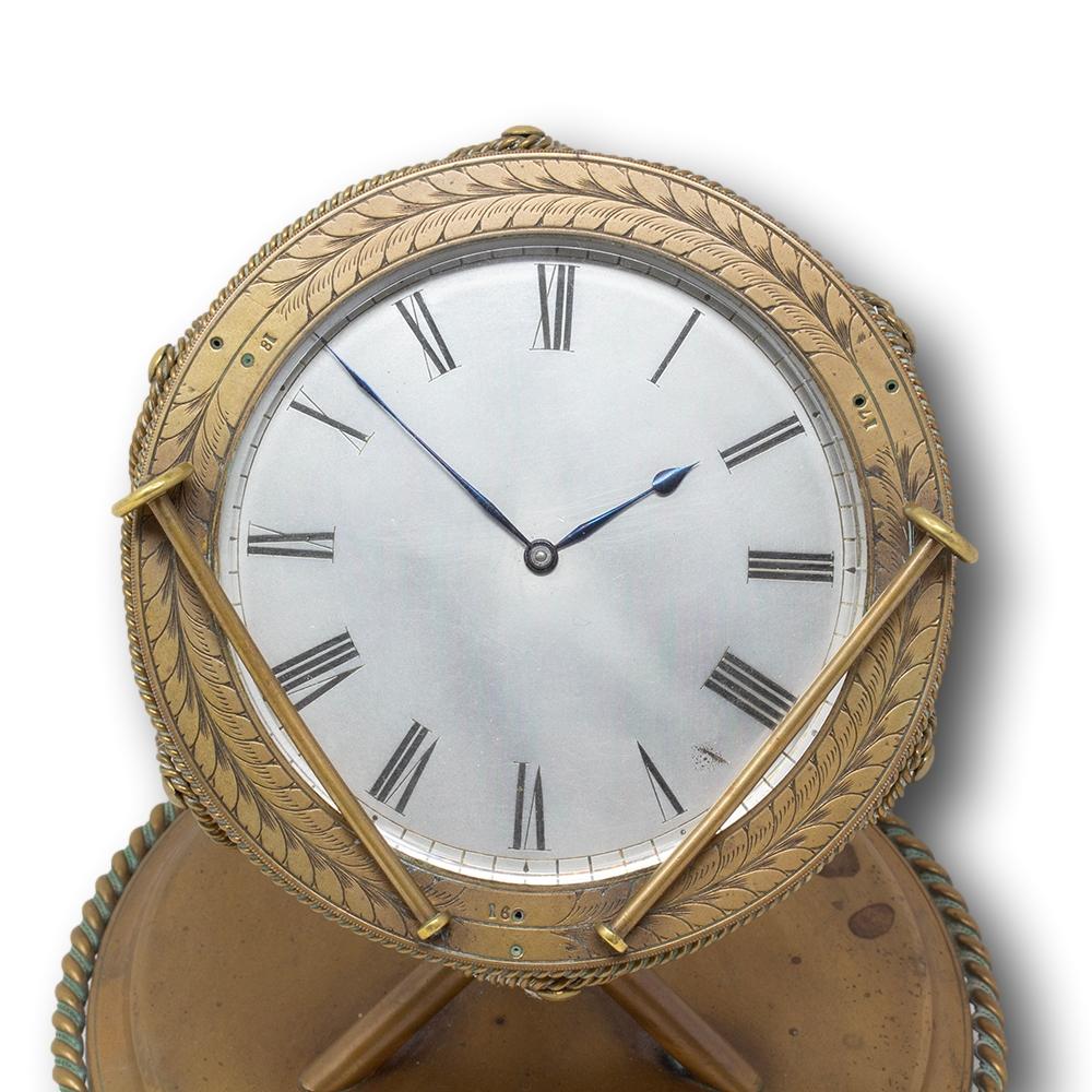 Reloj de tambor George Betjemann Novelty Hecho a mano en venta