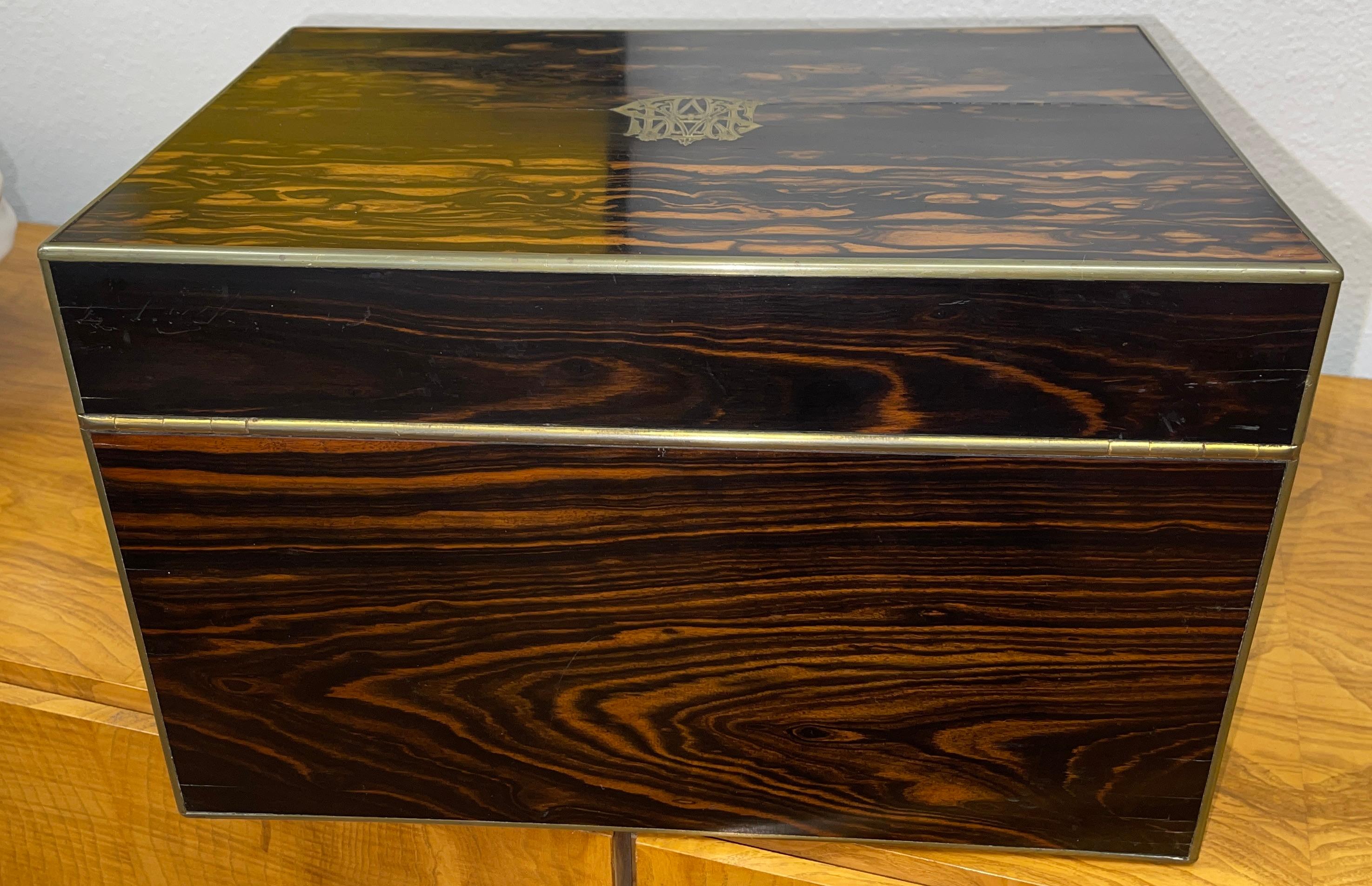 George Betjemann & Sons 19th Century Calamander Box 9
