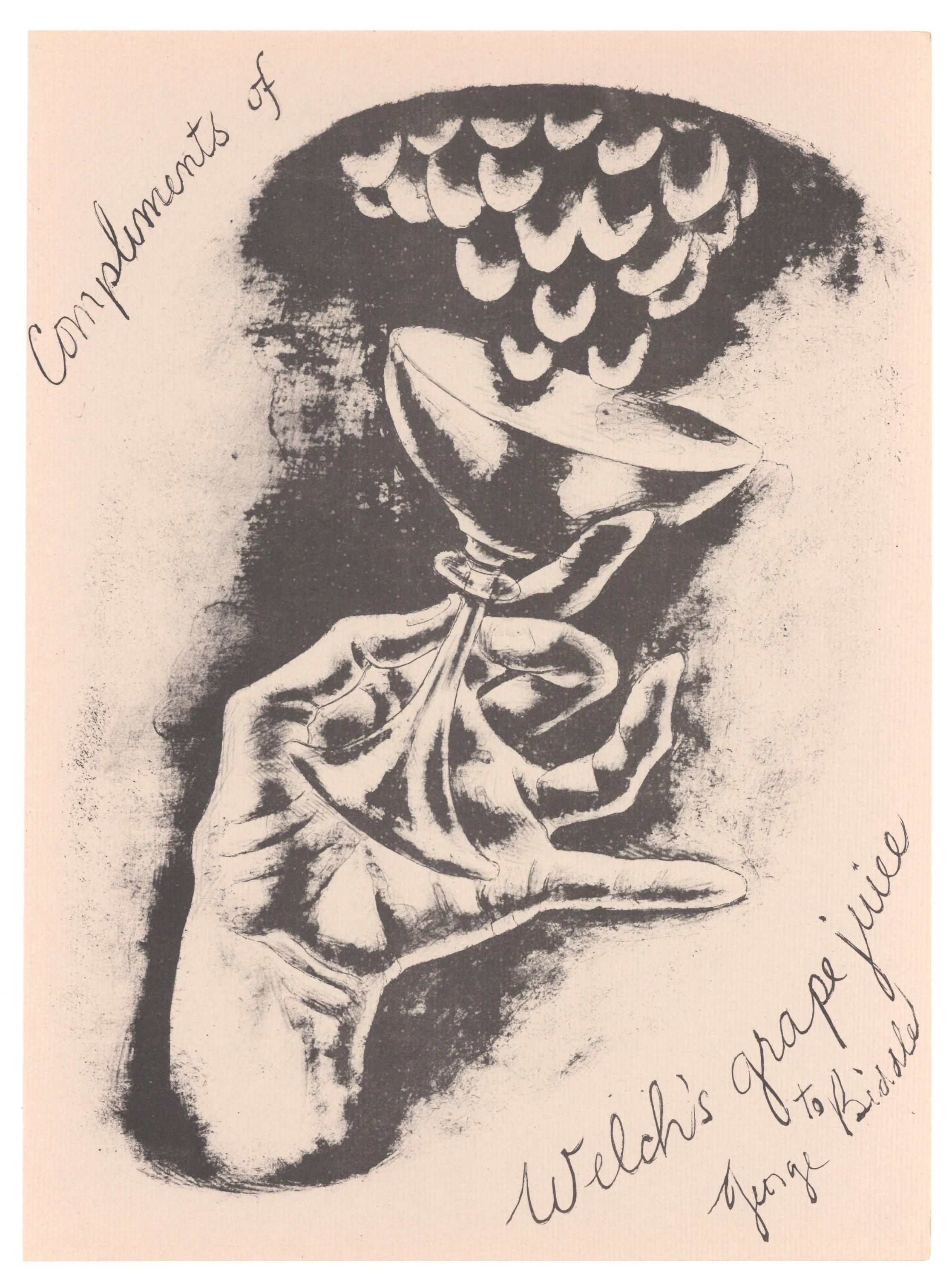 Originallithographie – Print von George Biddle