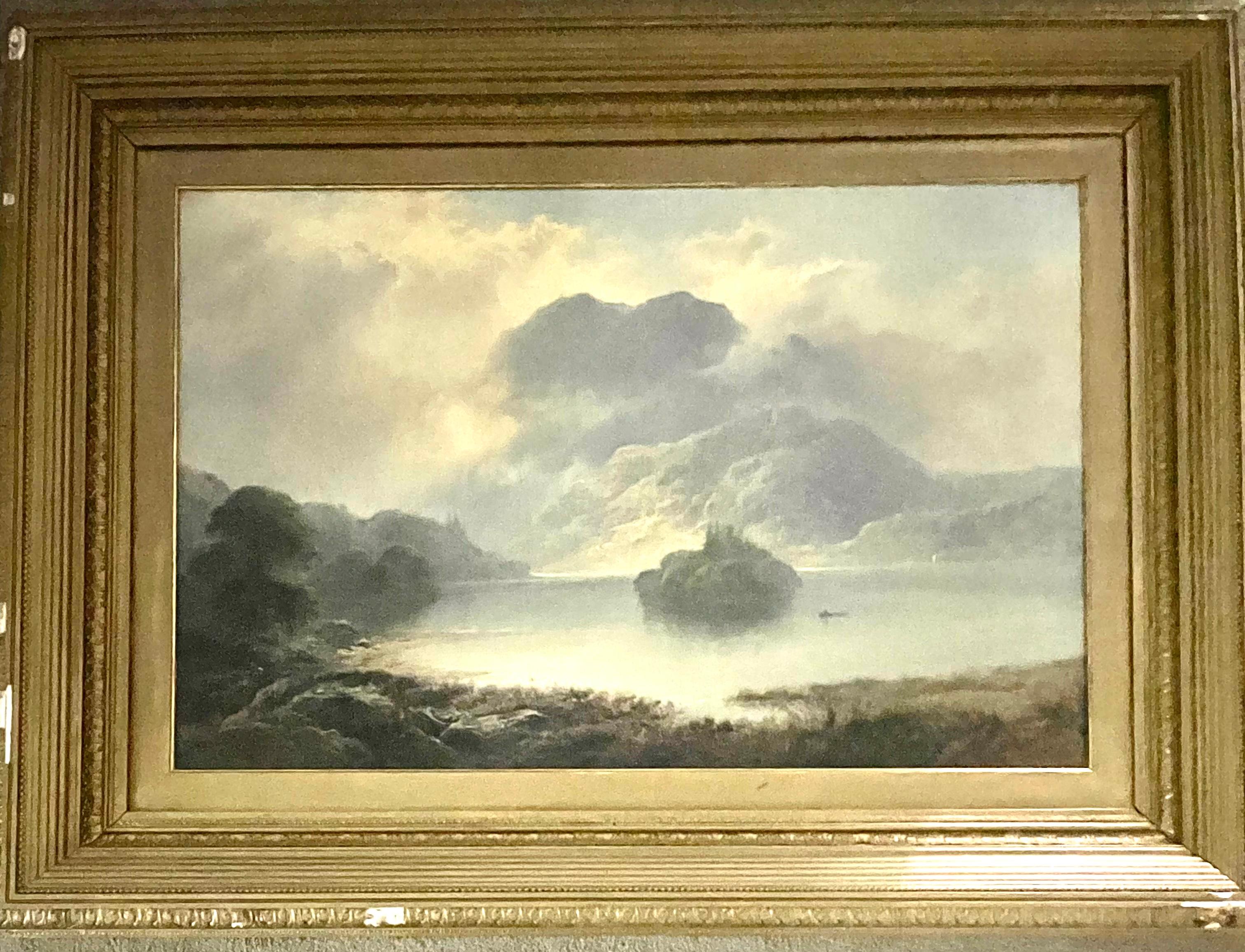 “Untitled” - Painting by George Blackie Sticks