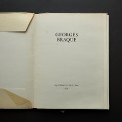 George Braque Libro dell'ing. C. Olivetti, 1958